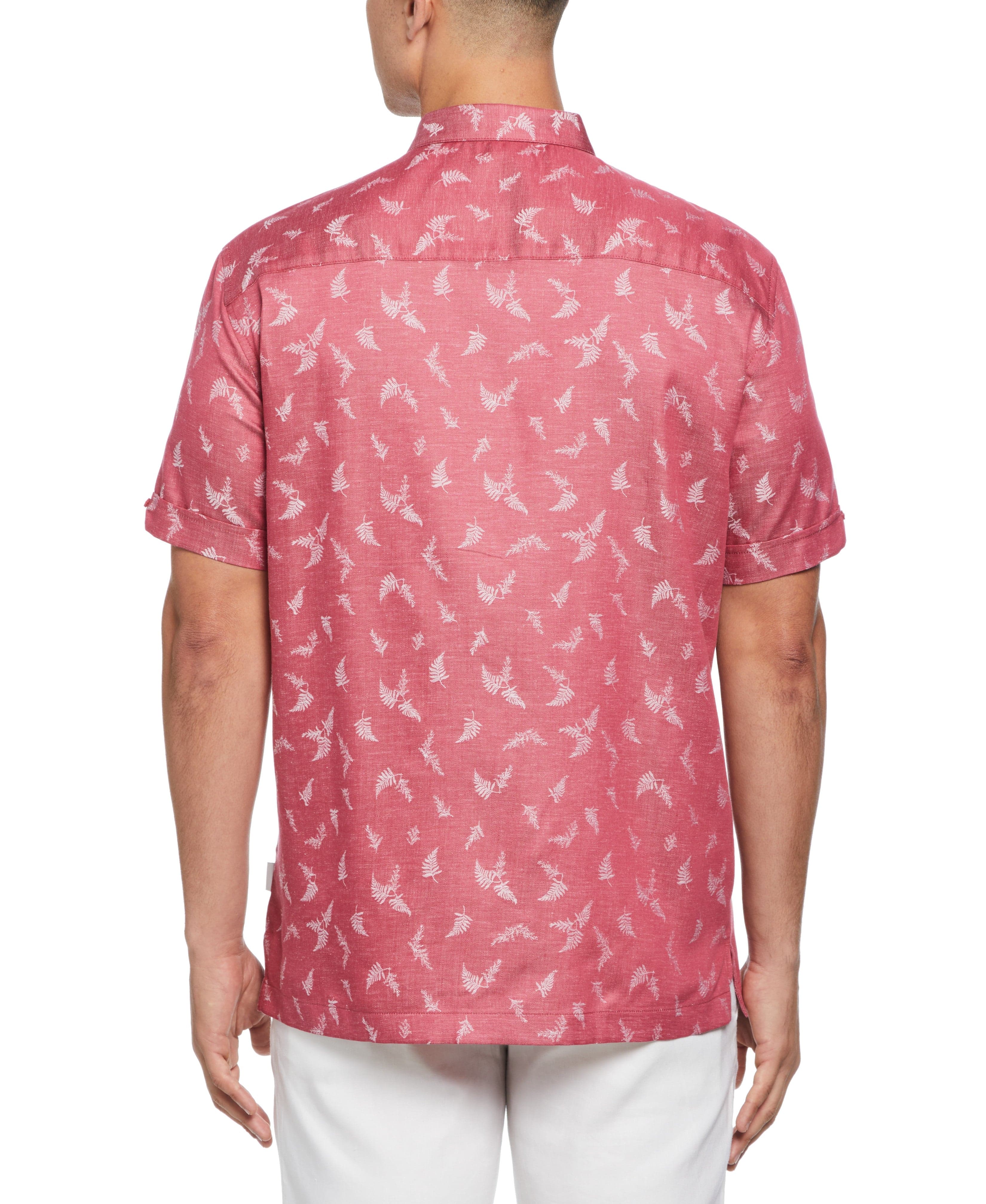 Botanical Print Jacquard Shirt - Image 2