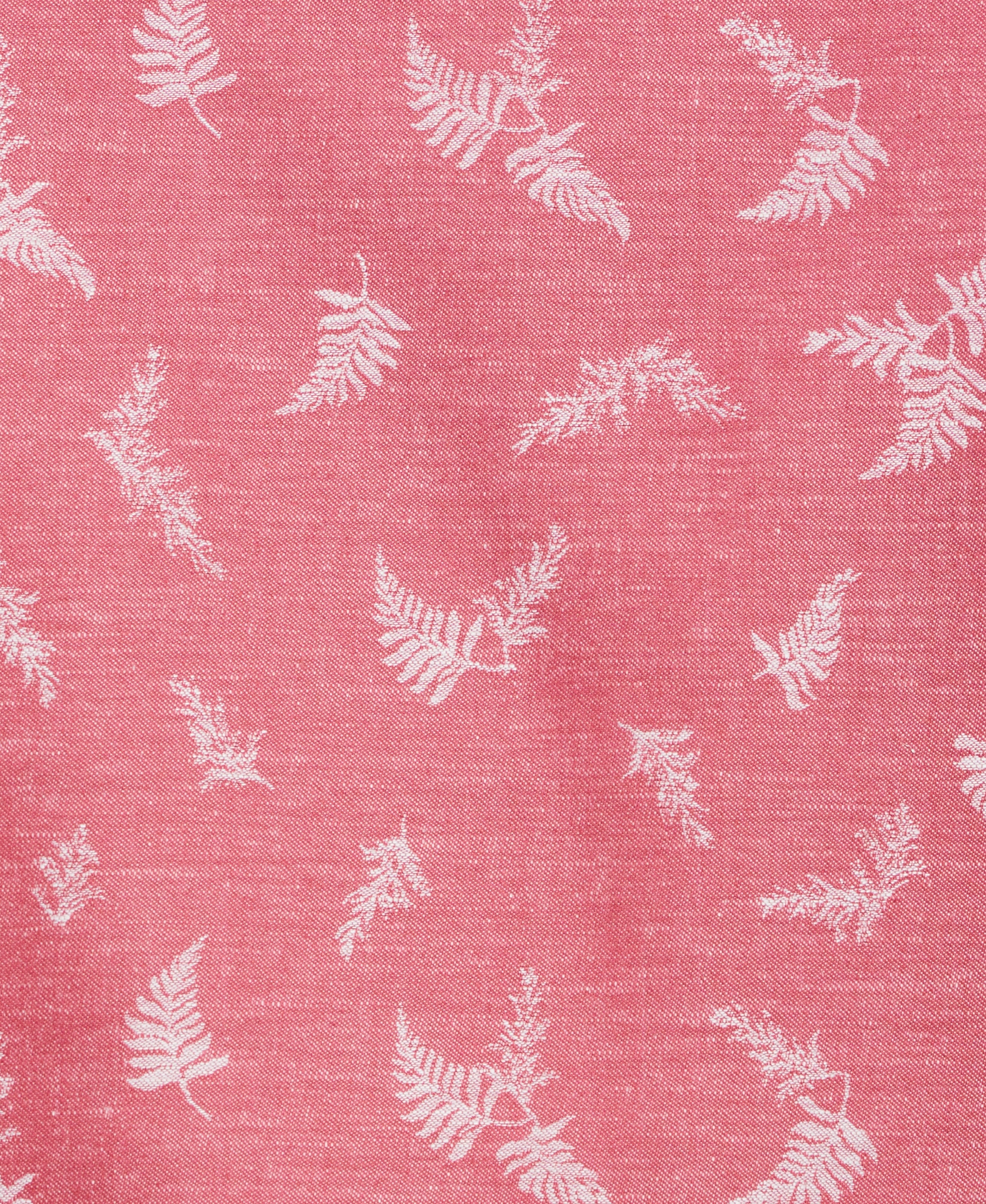 Botanical Print Jacquard Shirt - Image 4