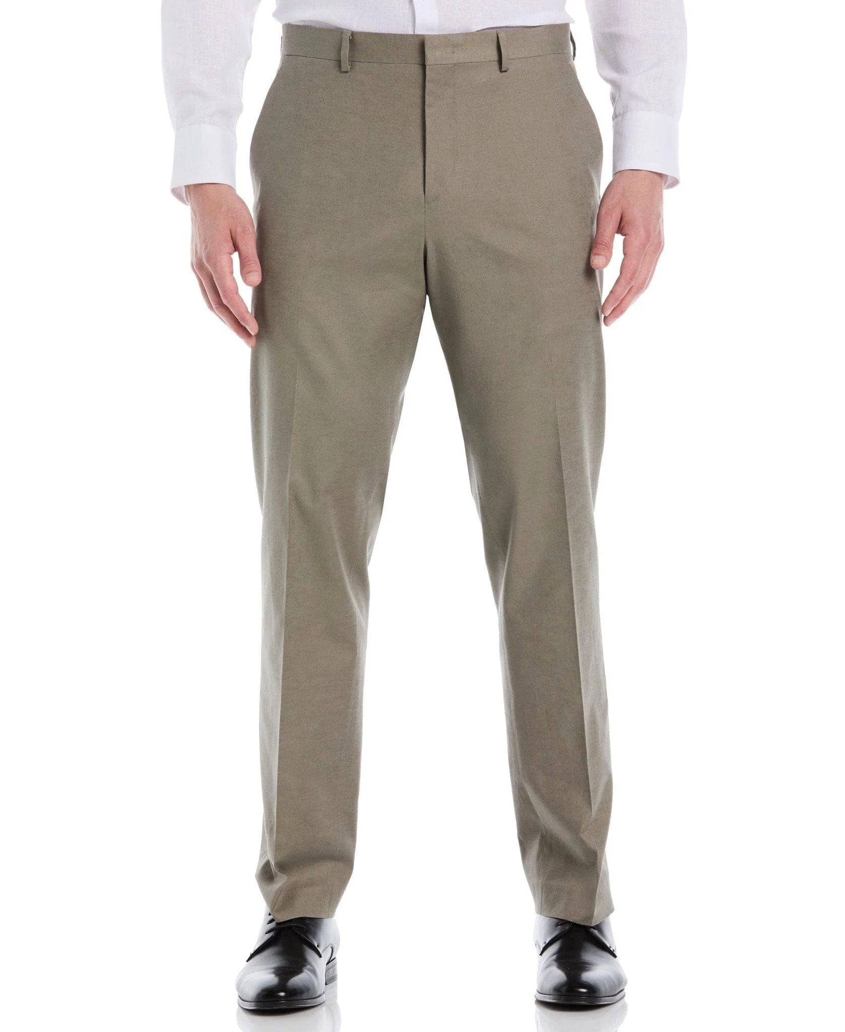 Linen Blend Burnt Olive Suit - Image 9