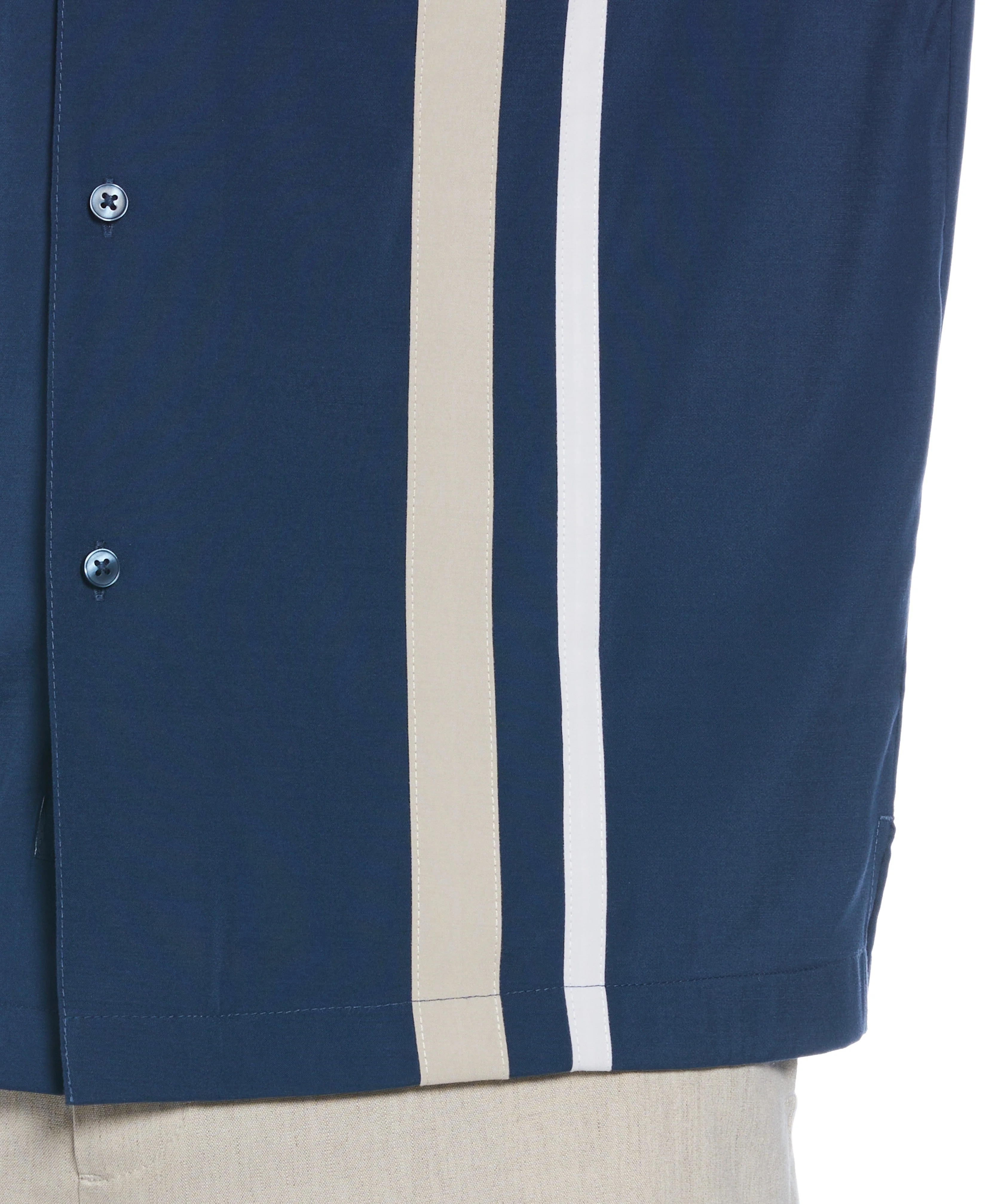 Camp Collar Retro Panel Shirt - Image 12