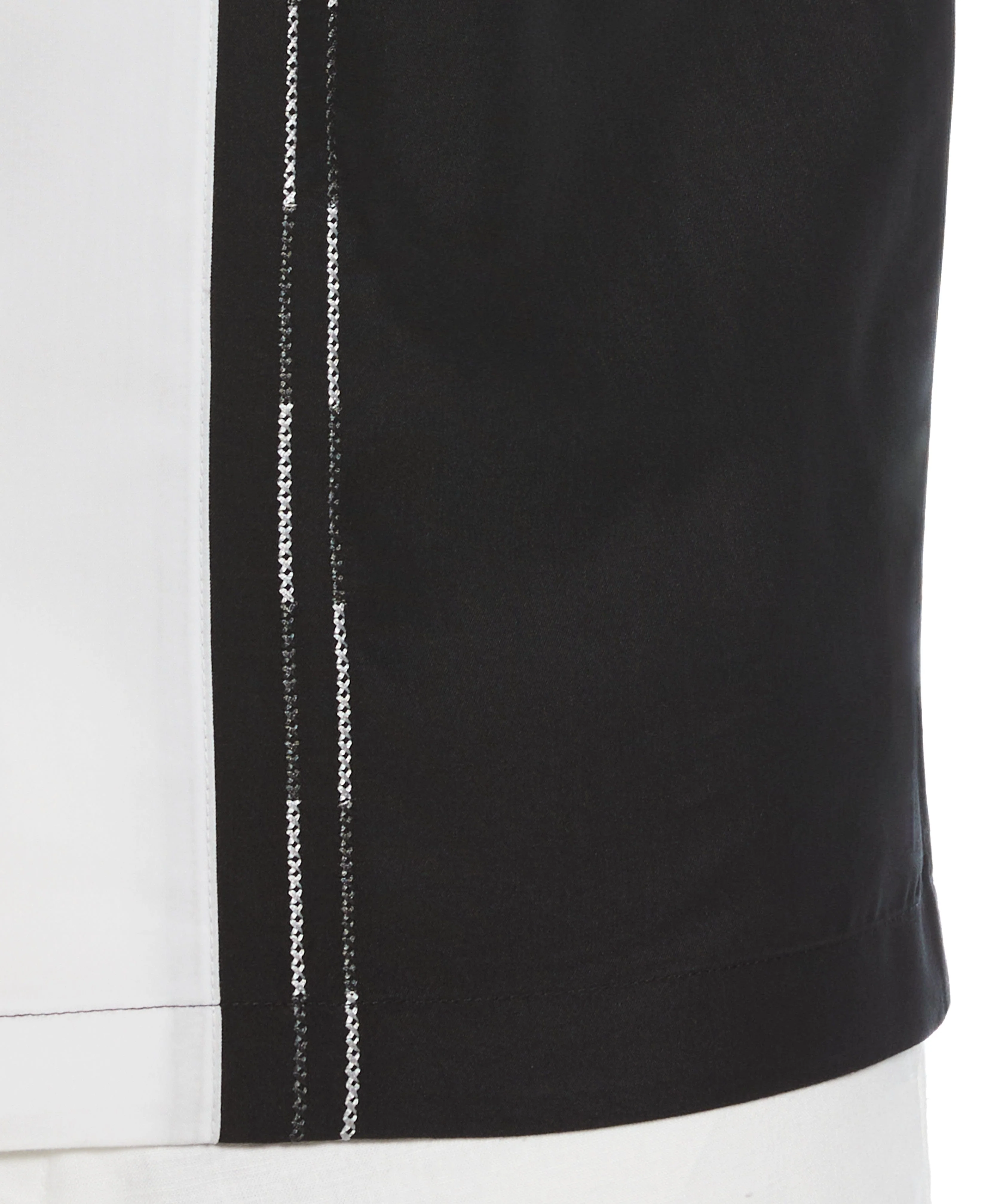 Color Block Embroidery Shirt - Image 5