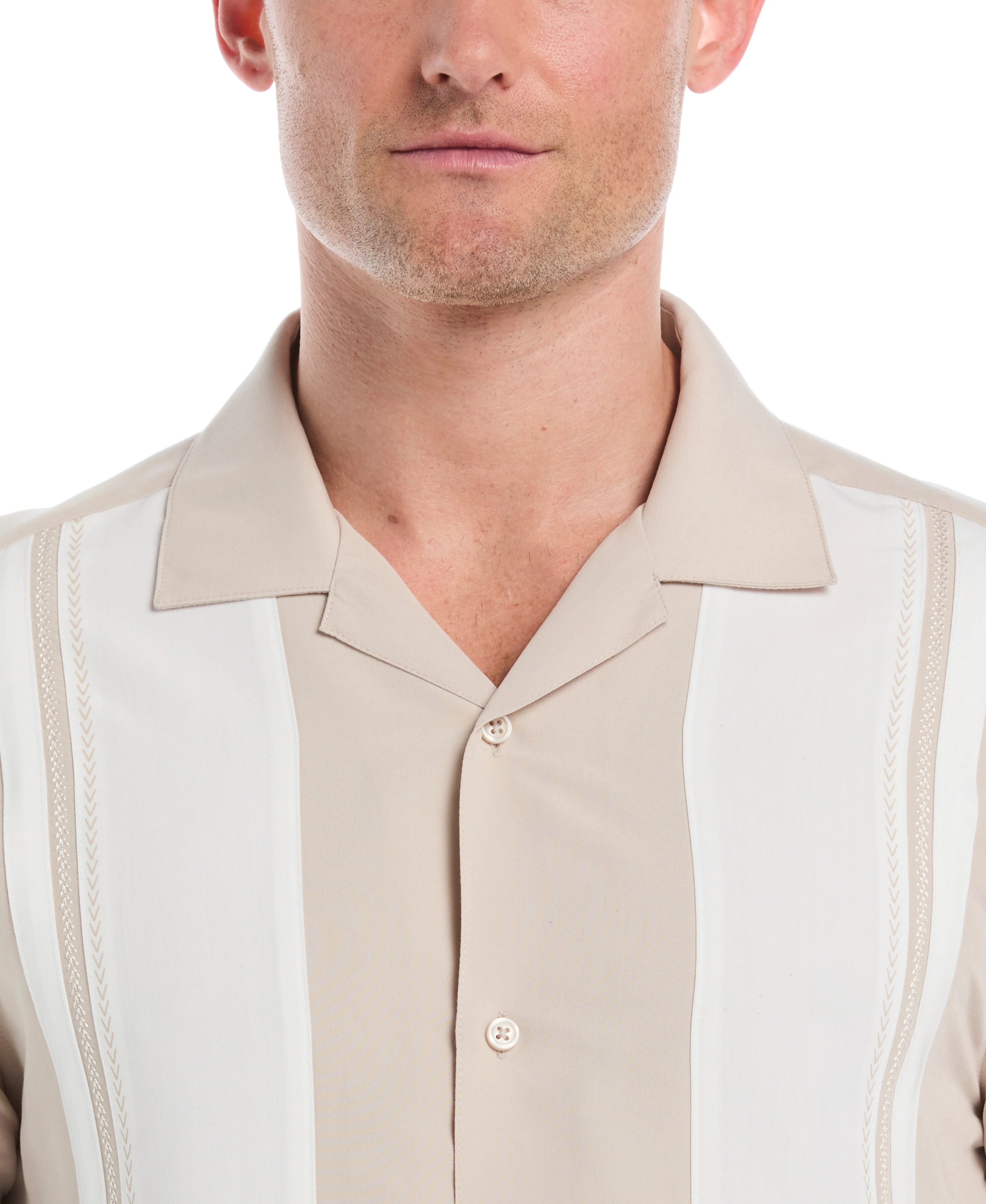 Retro Panel Embroidered Shirt - Image 11