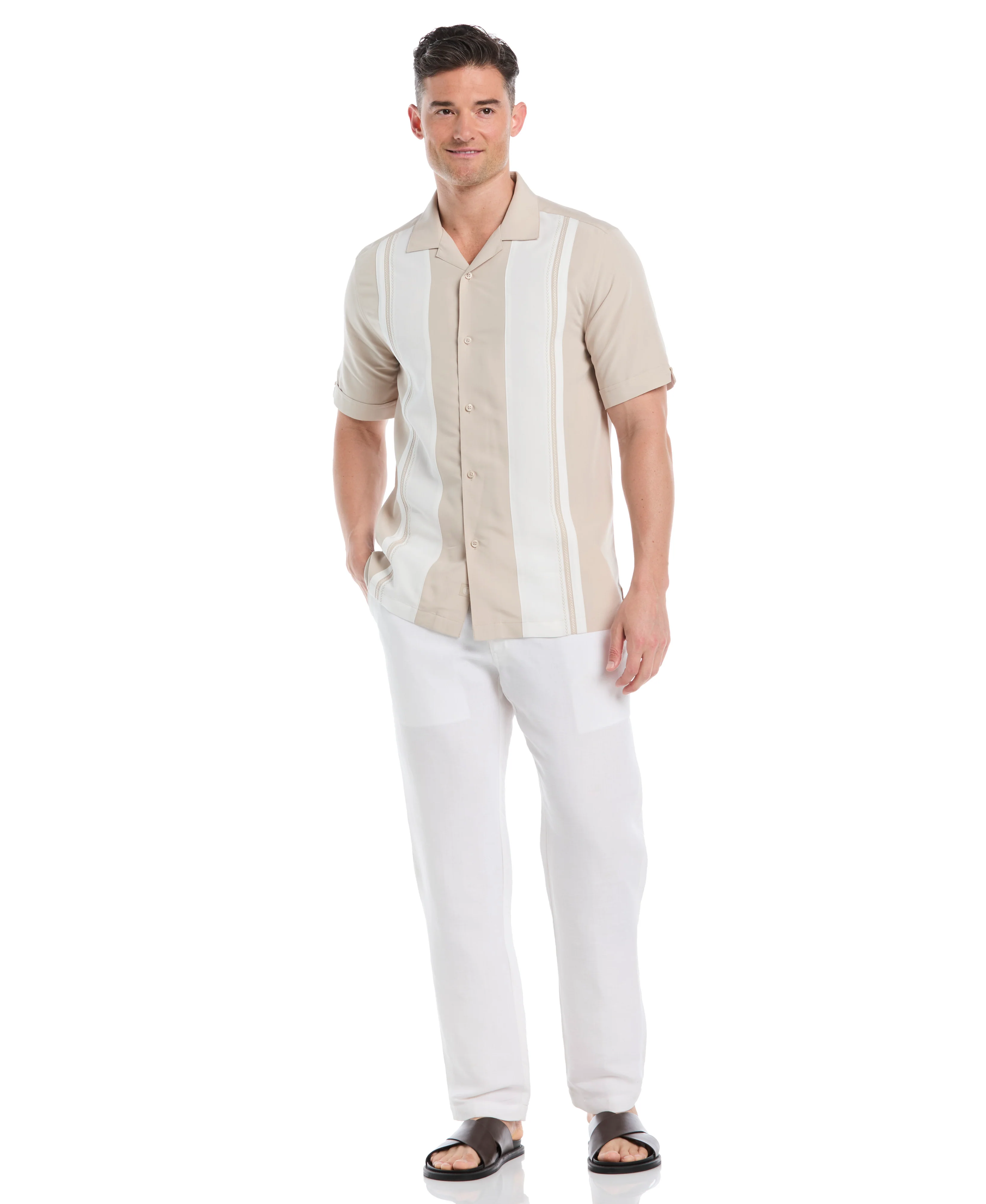 Retro Panel Embroidered Shirt - Image 12