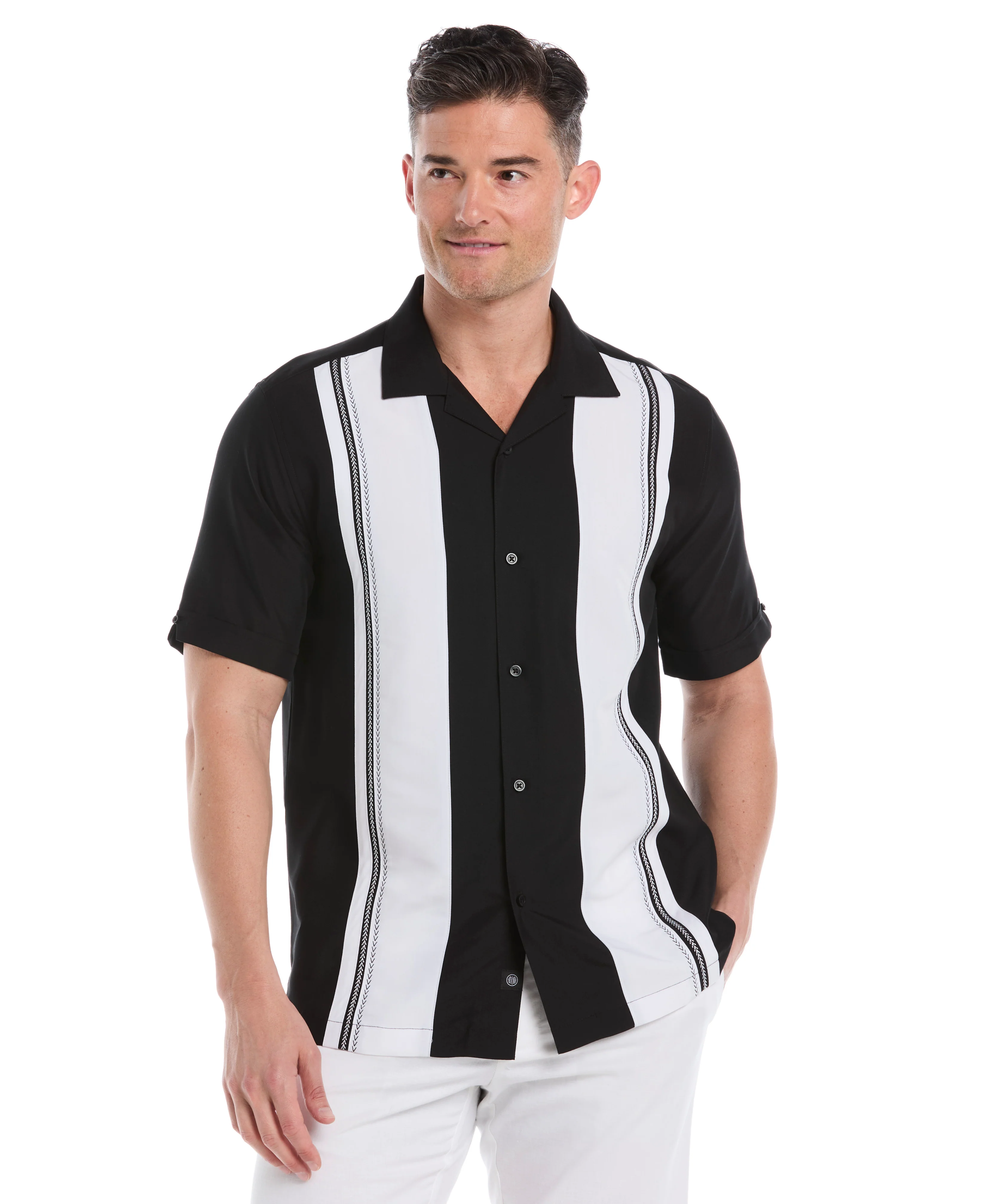 Retro Panel Embroidered Shirt - Image 14