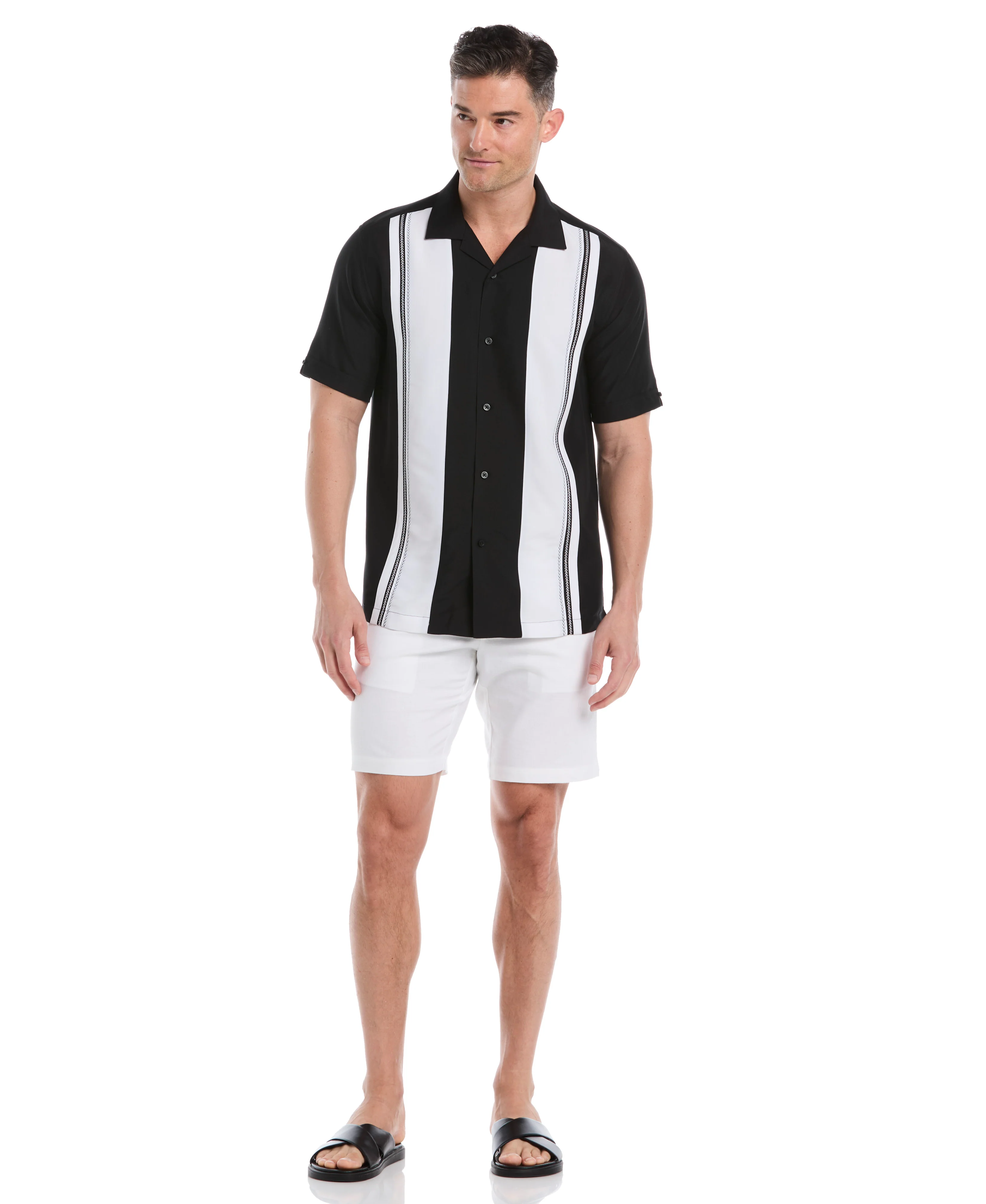 Retro Panel Embroidered Shirt - Image 18