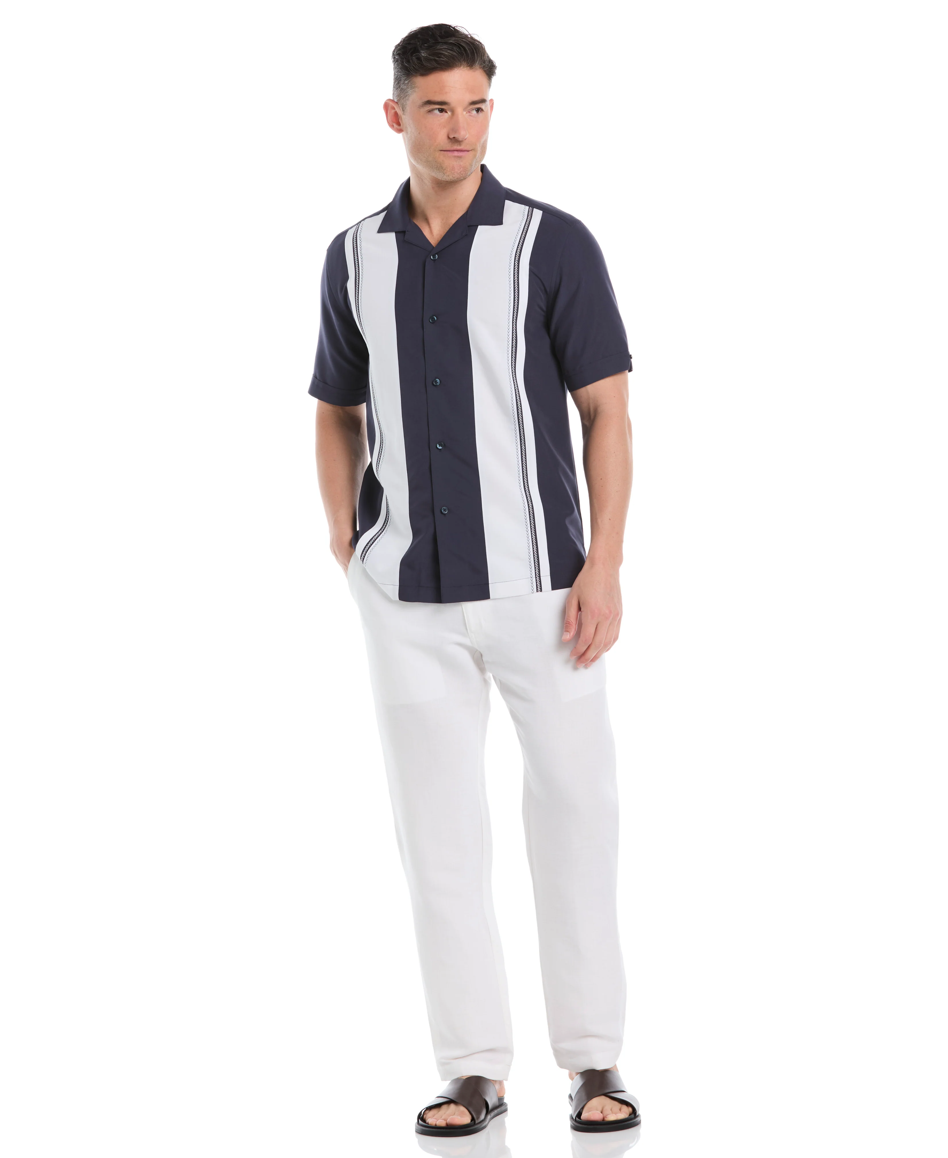 Retro Panel Embroidered Shirt - Image 6