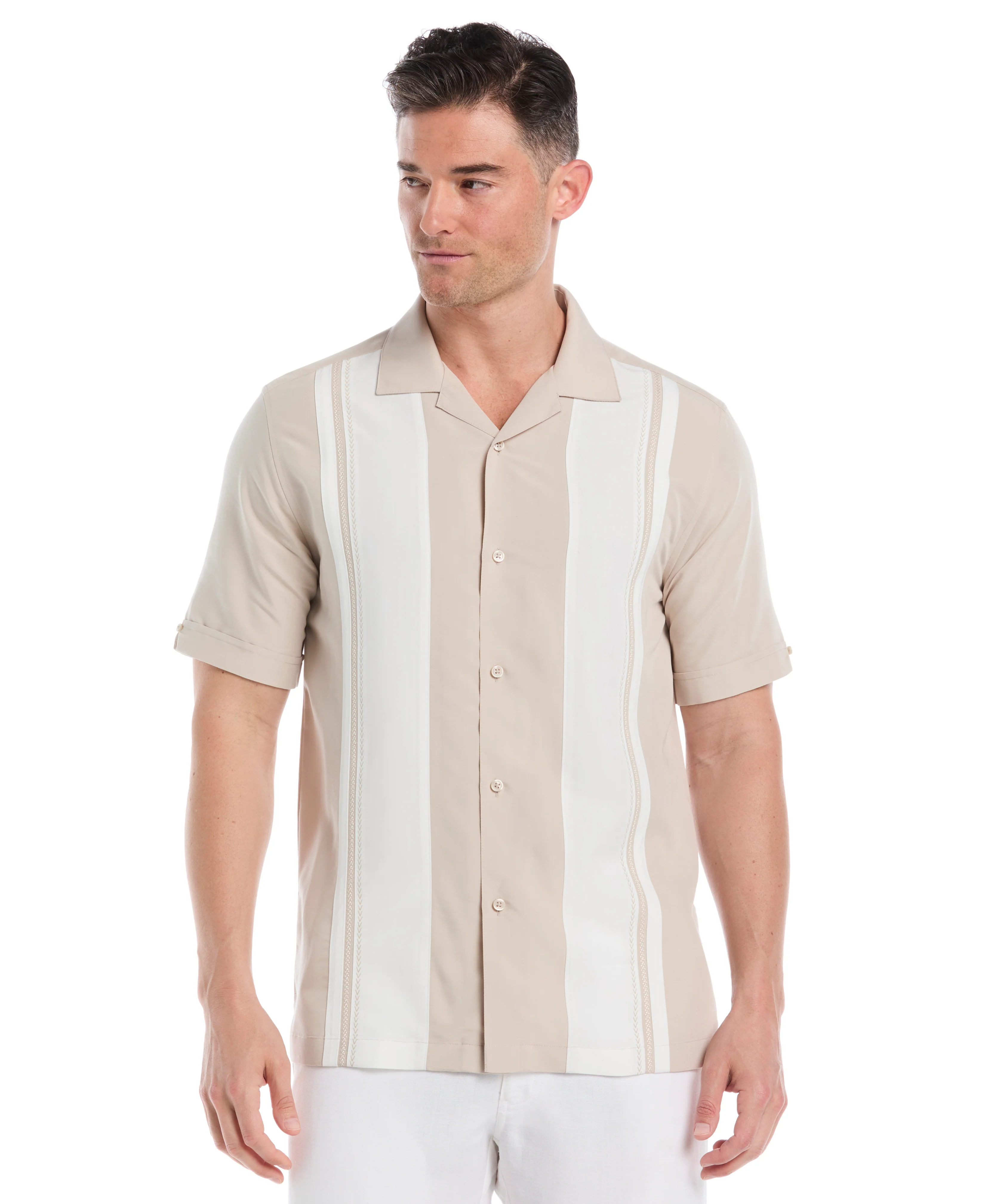 Retro Panel Embroidered Shirt - Image 8