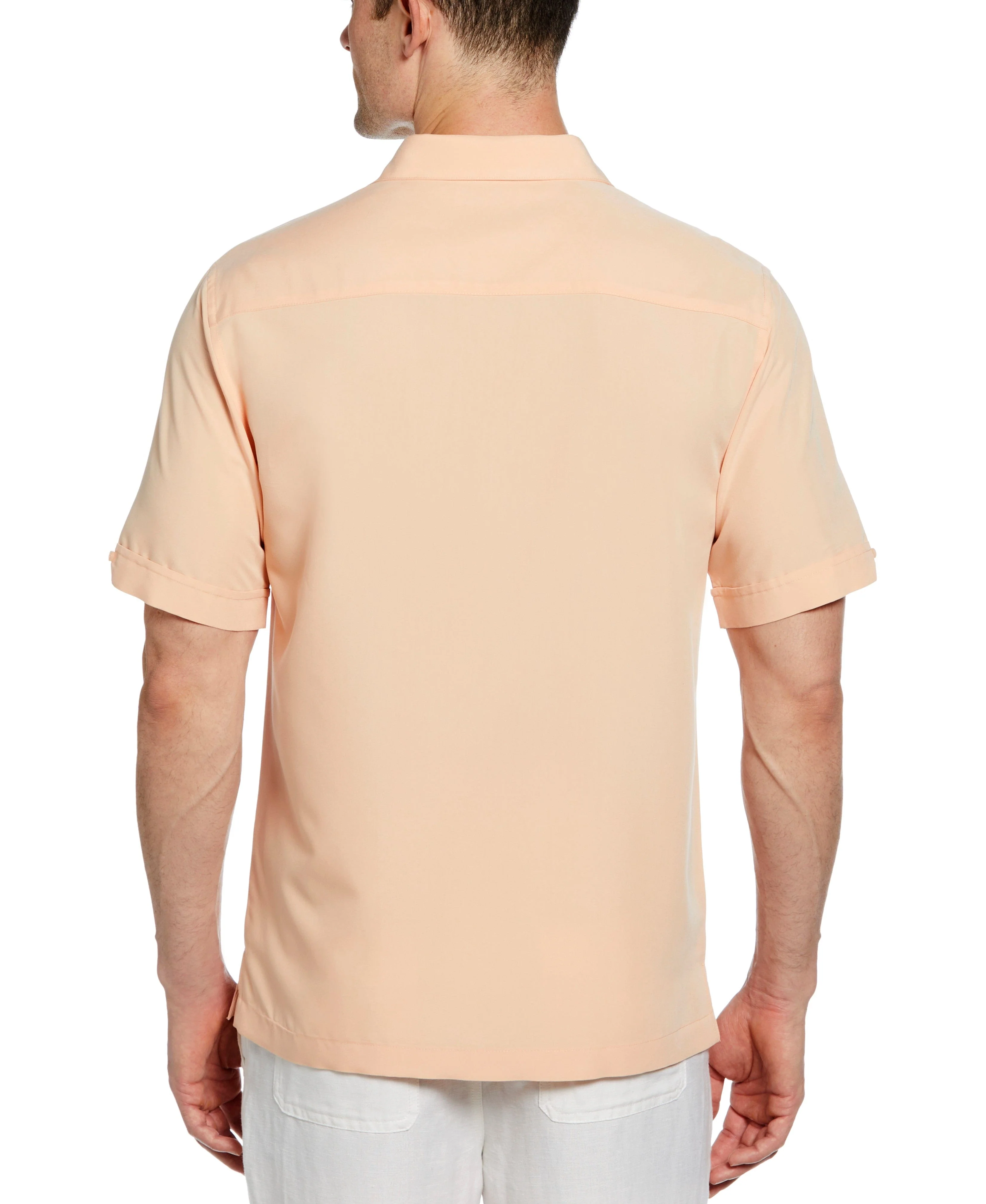 Color Block Embroidery Shirt - Image 2