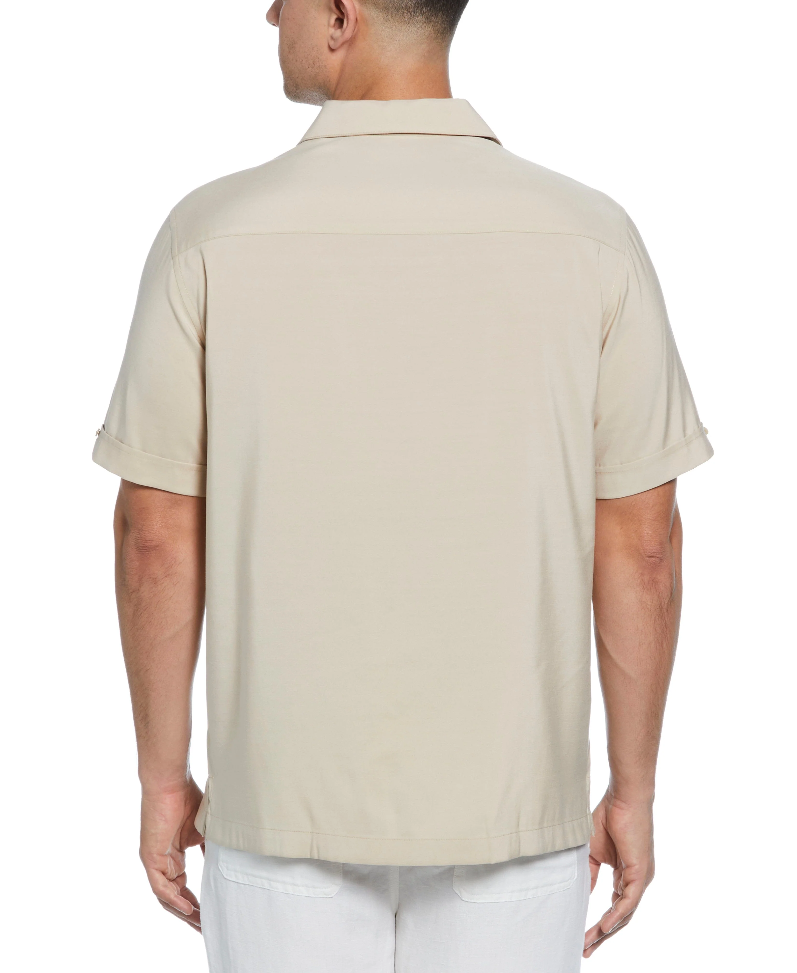 Contrast Panel Camp Collar Shirt - Image 22