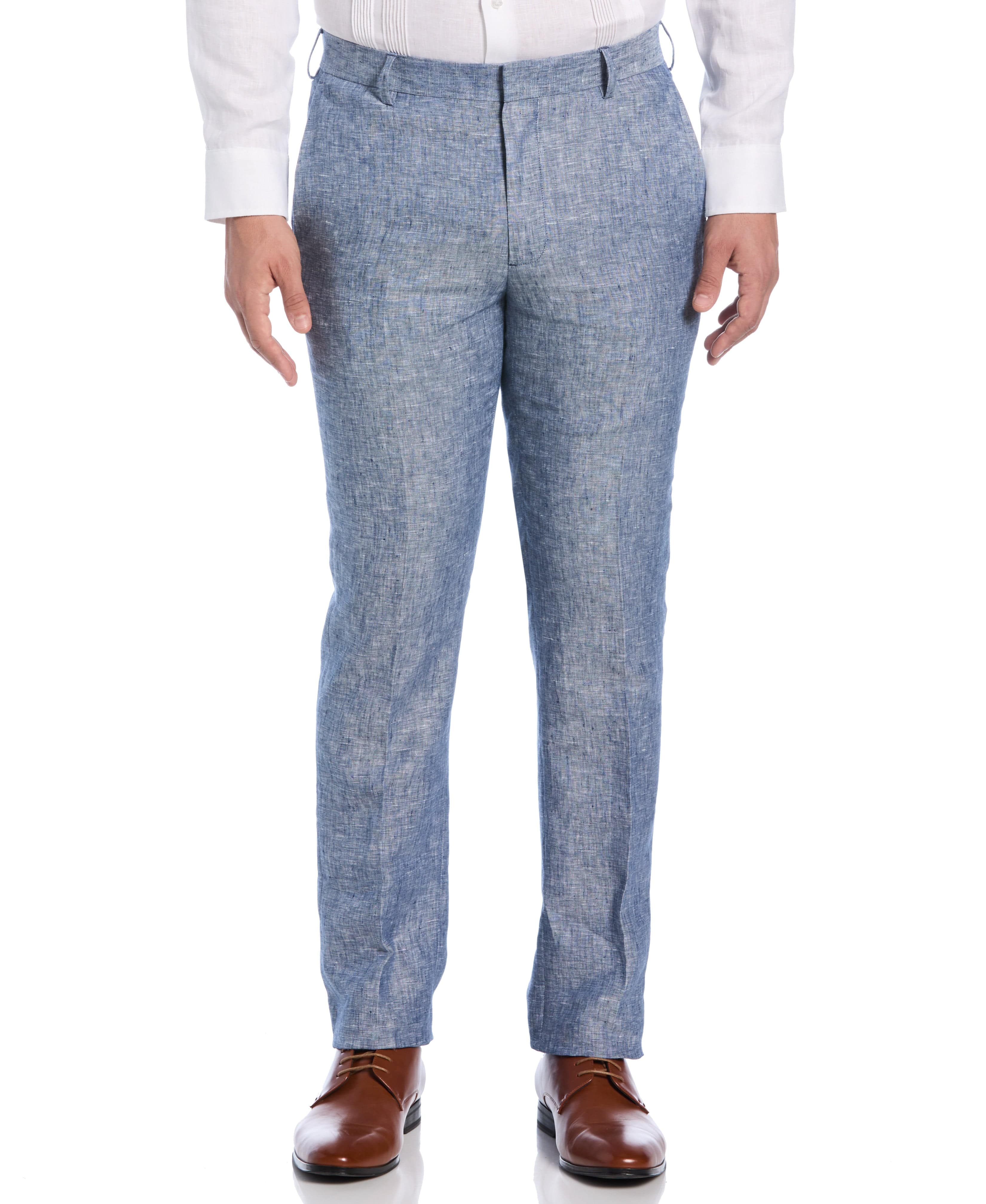 Delave Linen Flat Front Pant - Image 13