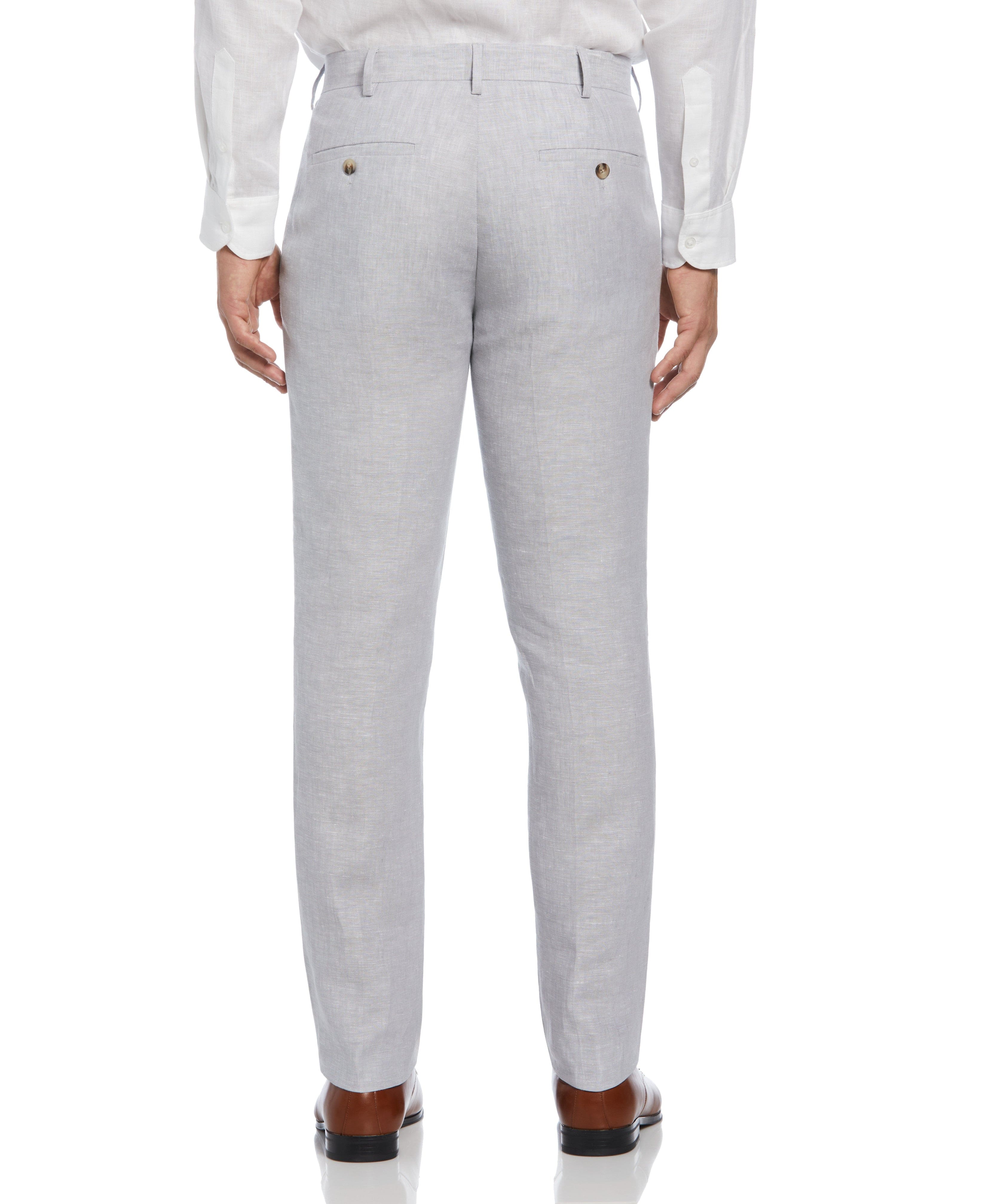 Delave Linen Flat Front Pant - Image 17
