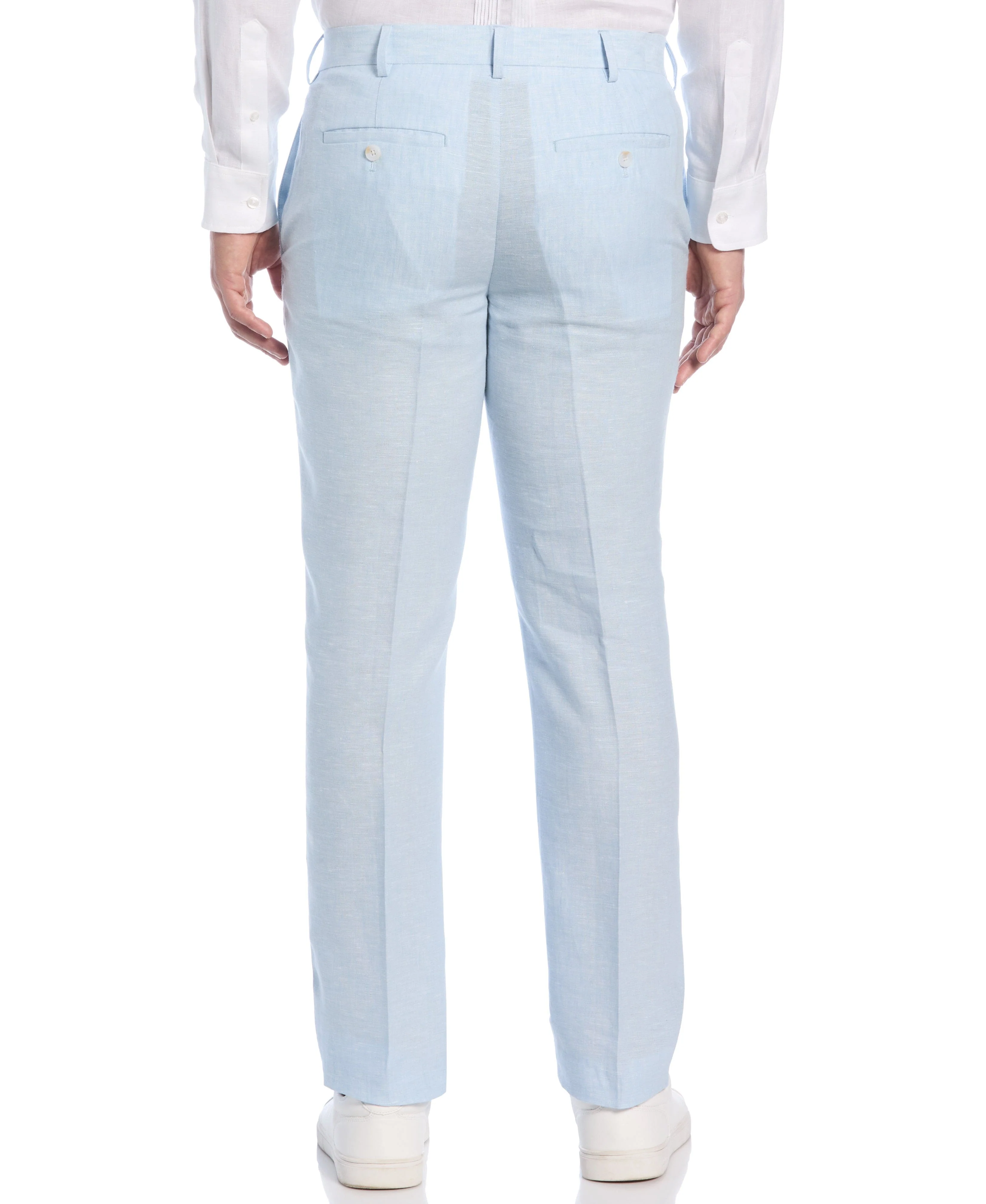 Delave Linen Flat Front Pant - Image 24