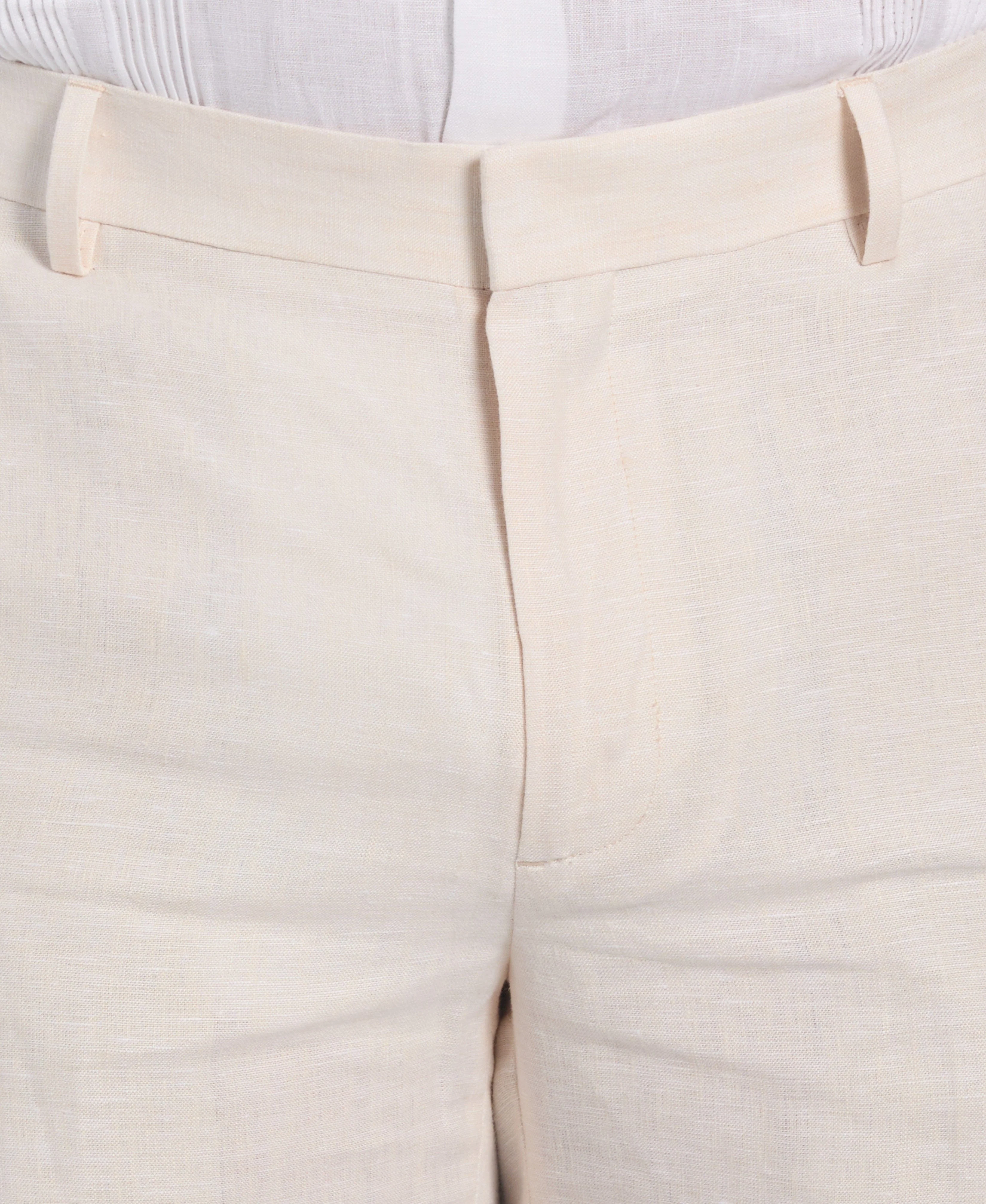 Delave Linen Flat Front Pant - Image 27