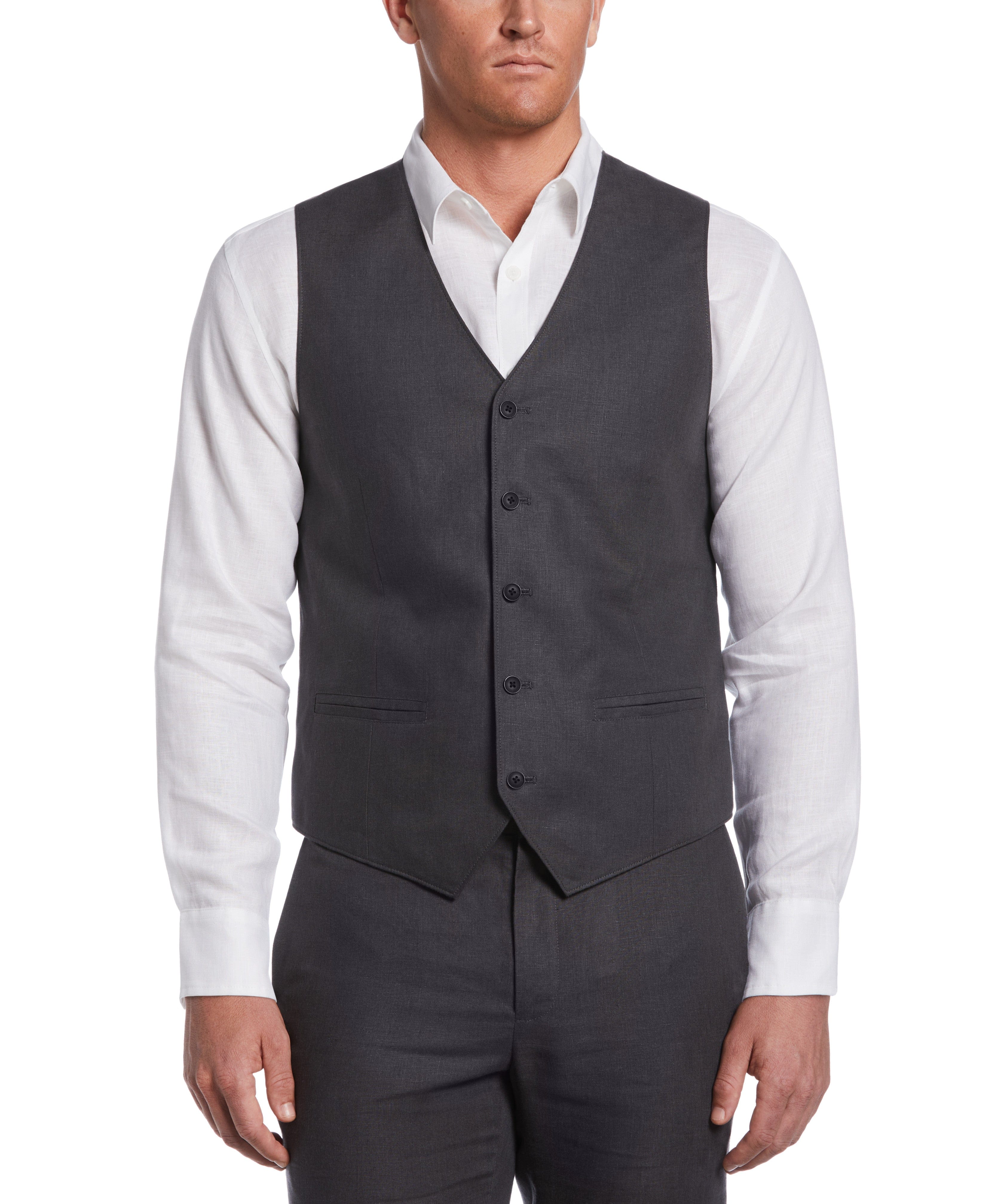 Delave Linen Vest - Image 11