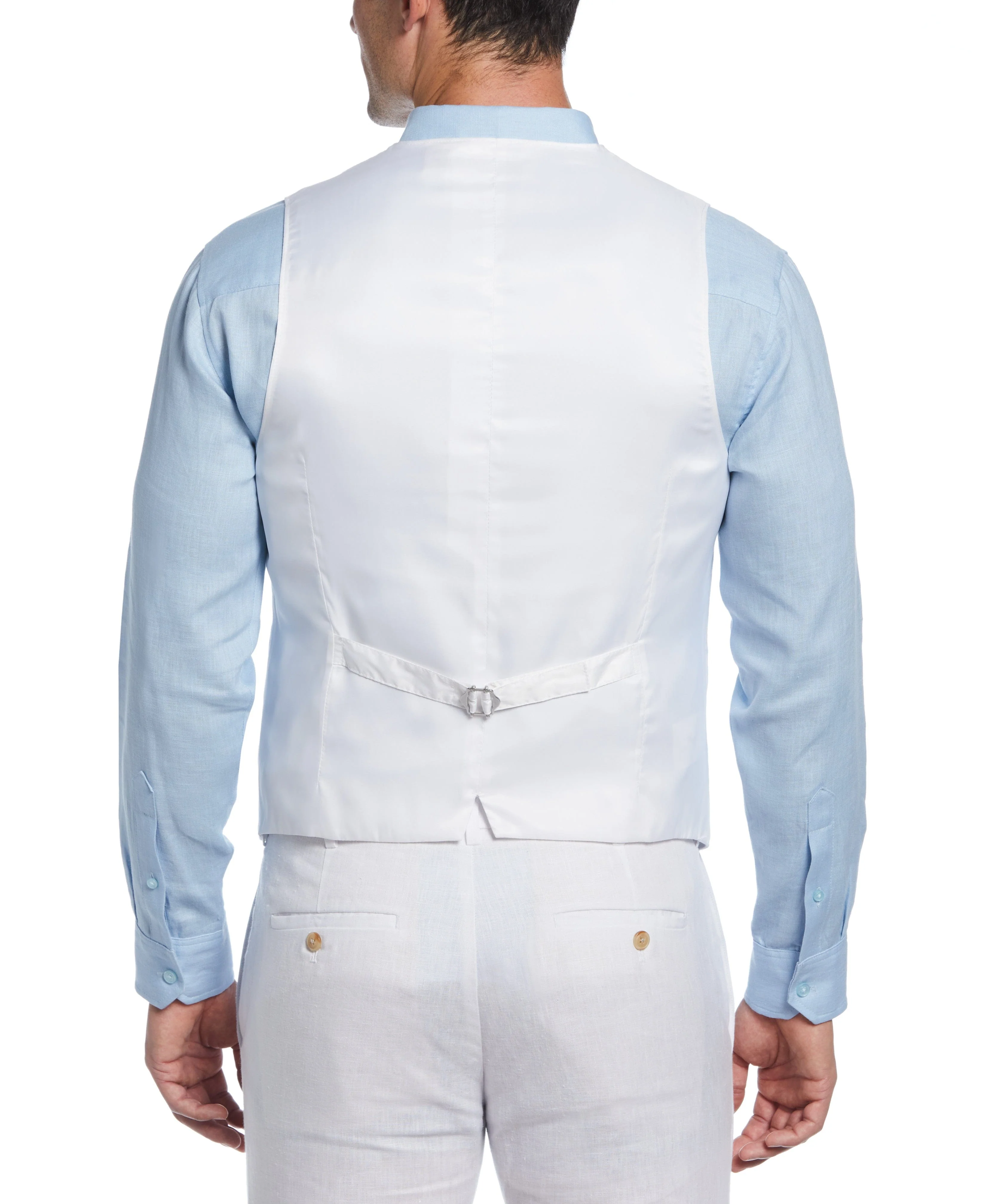 Delave Linen Vest - Image 7