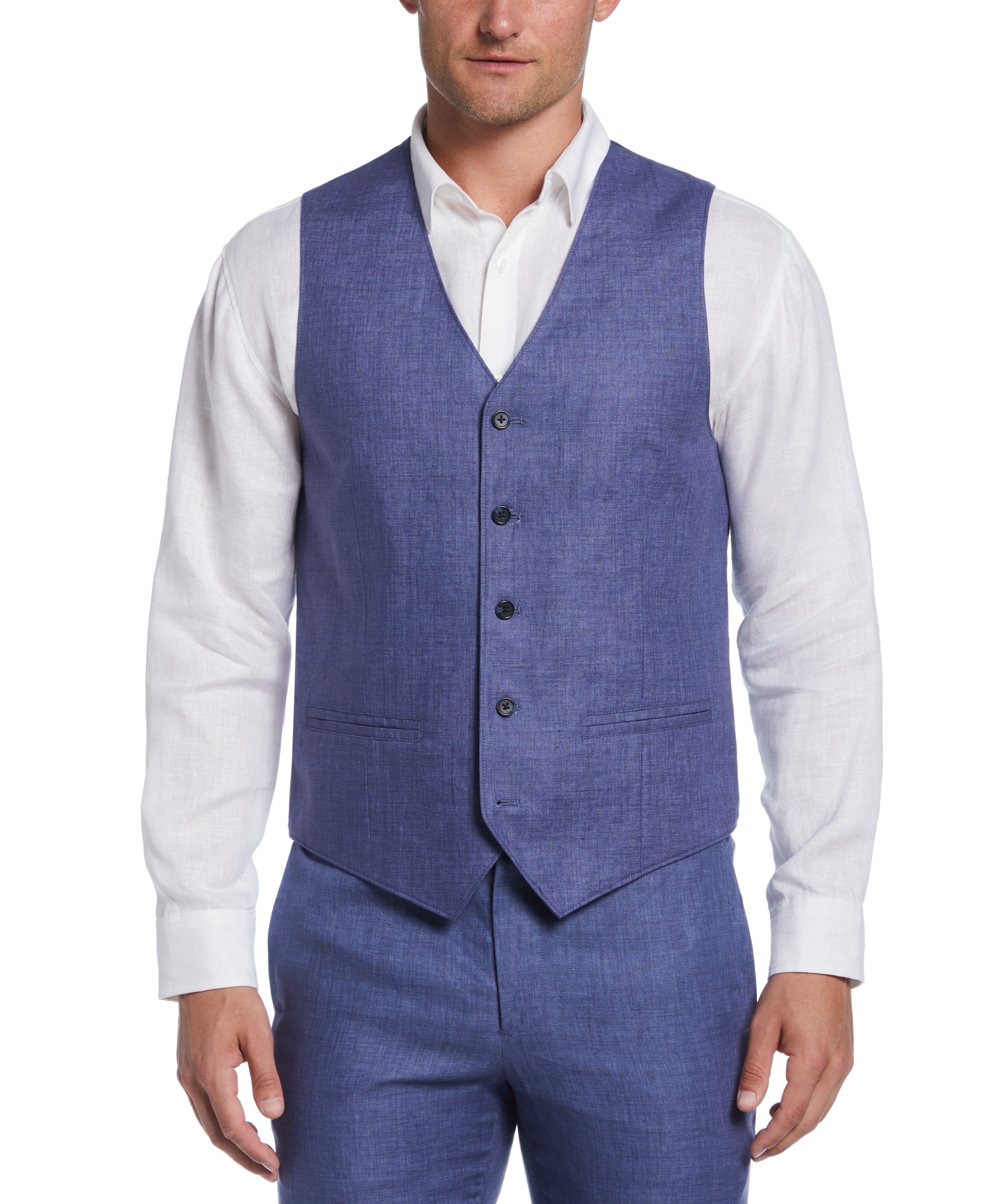 Delave Linen Vest - Image 8