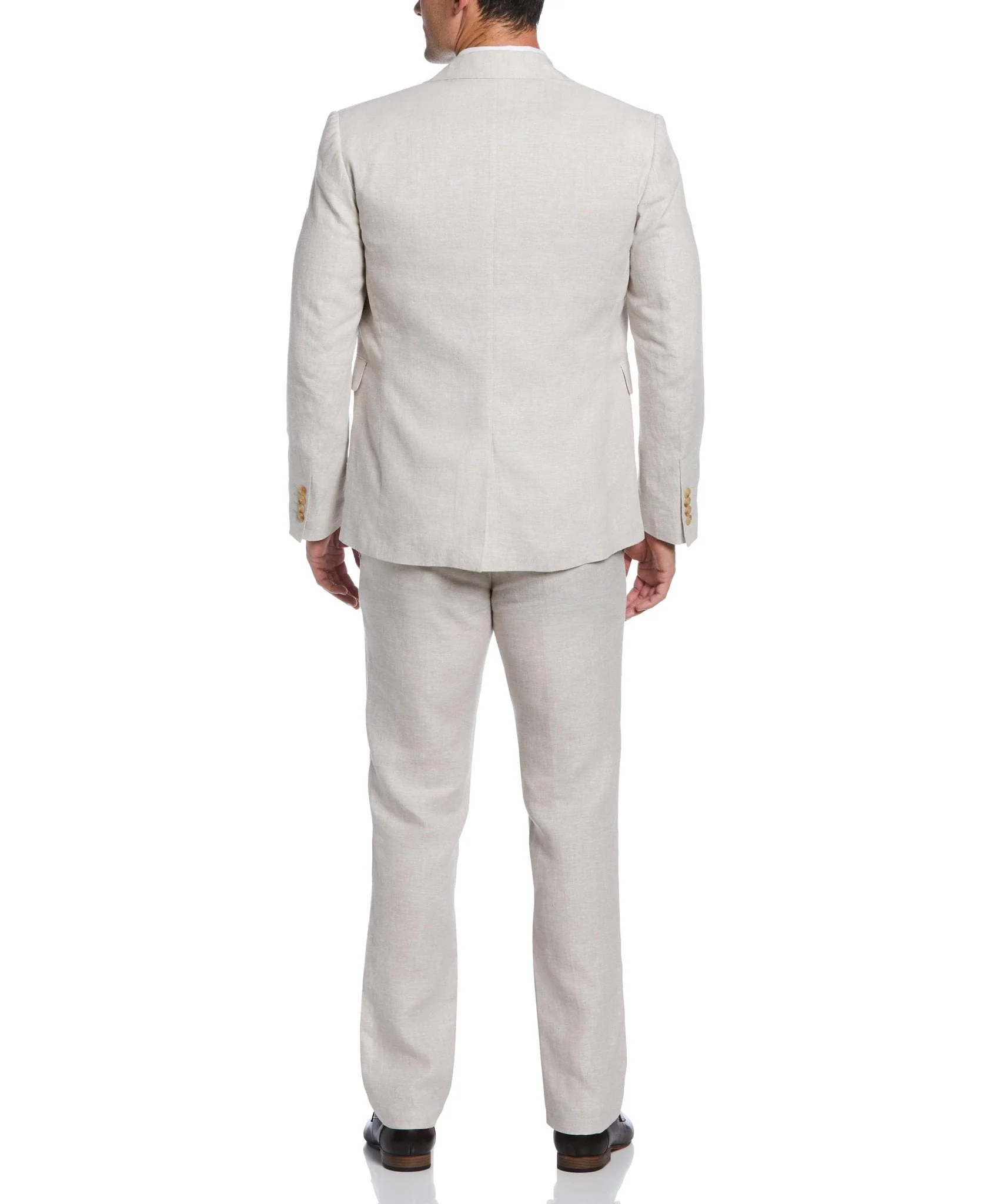 Delave Natural Linen Suit - Image 3