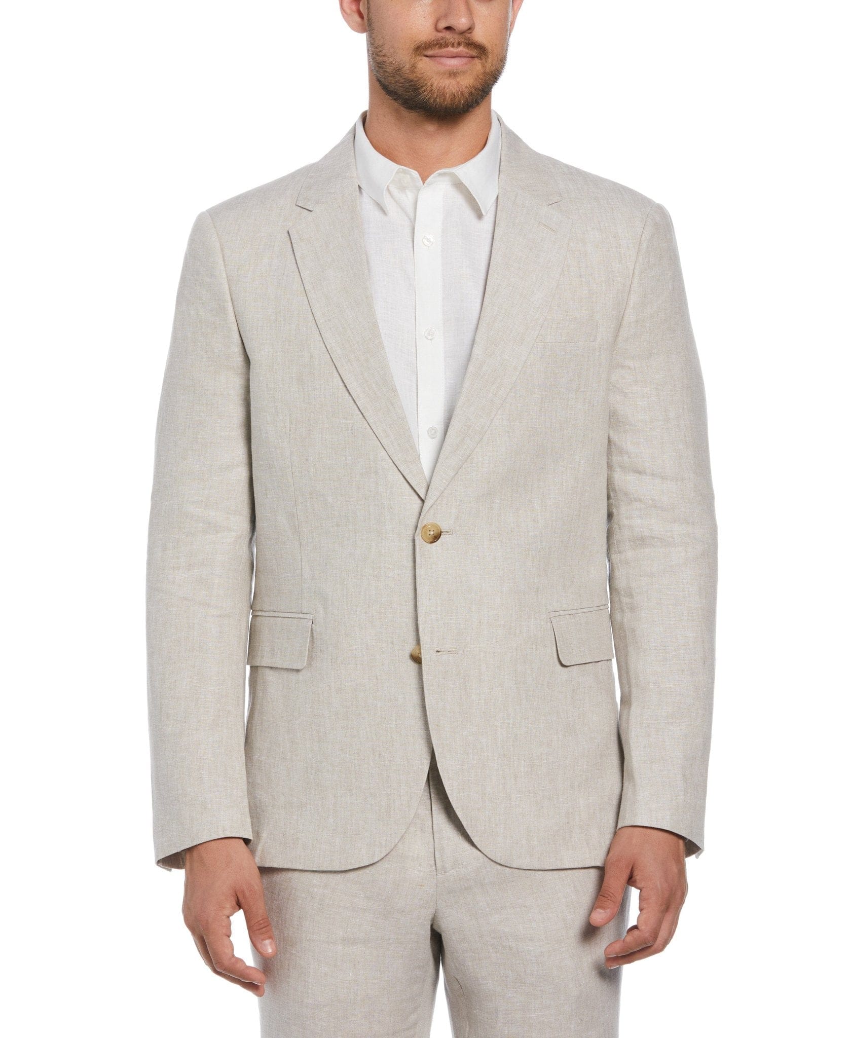 Delave Natural Linen Suit - Image 4