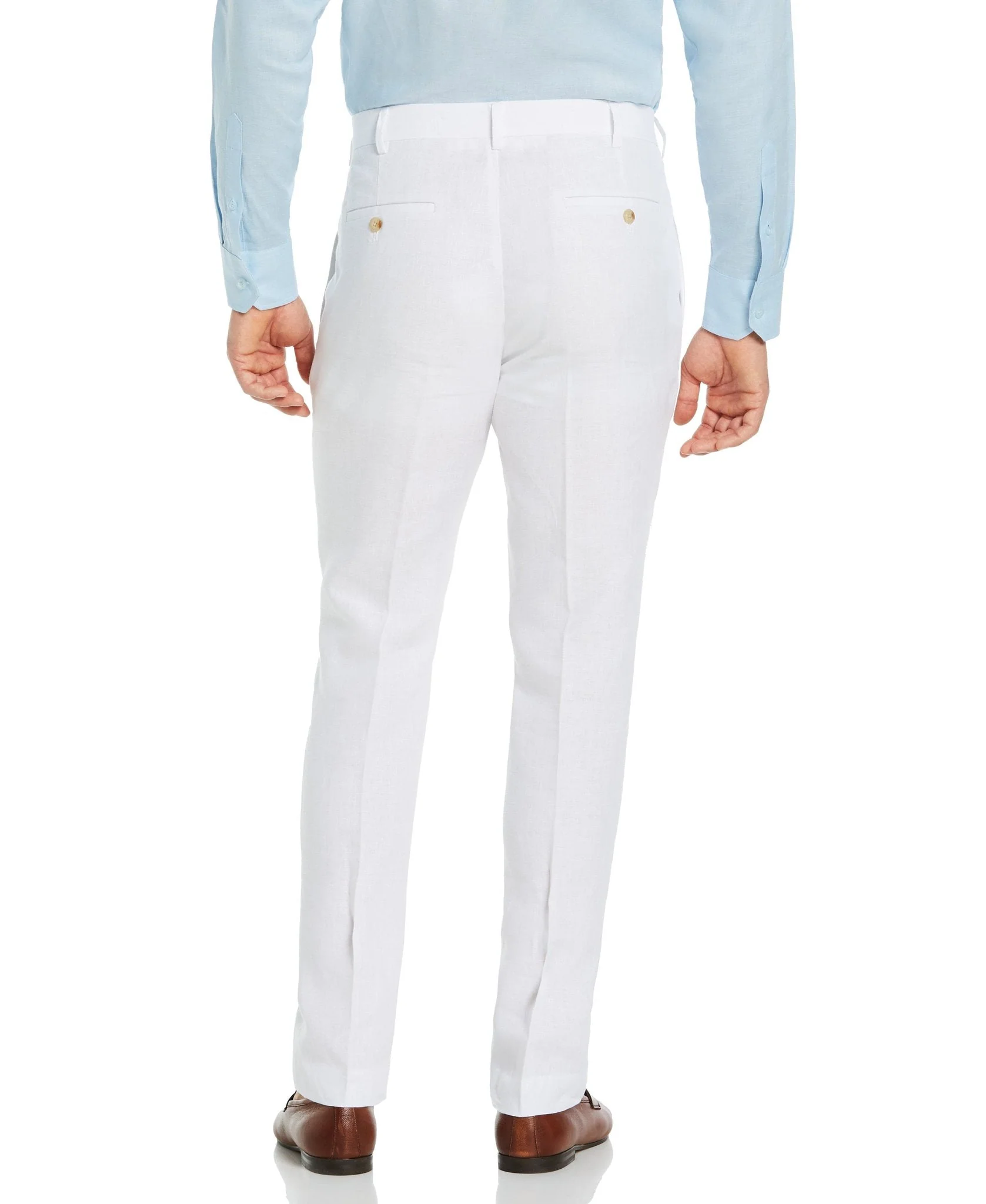 Delave White Linen Suit - Image 9