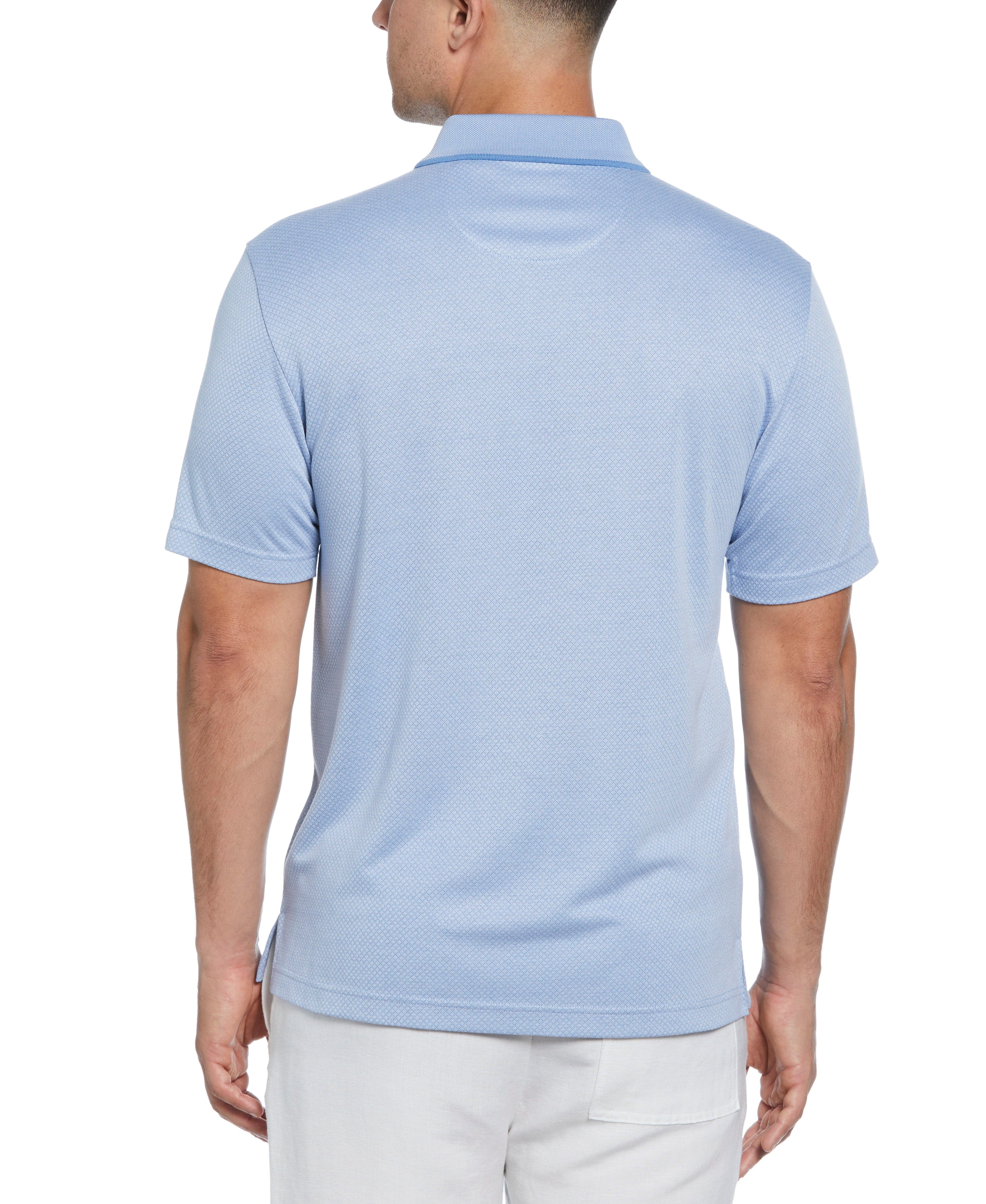 Diamond Jacquard Polo Shirt - Image 12