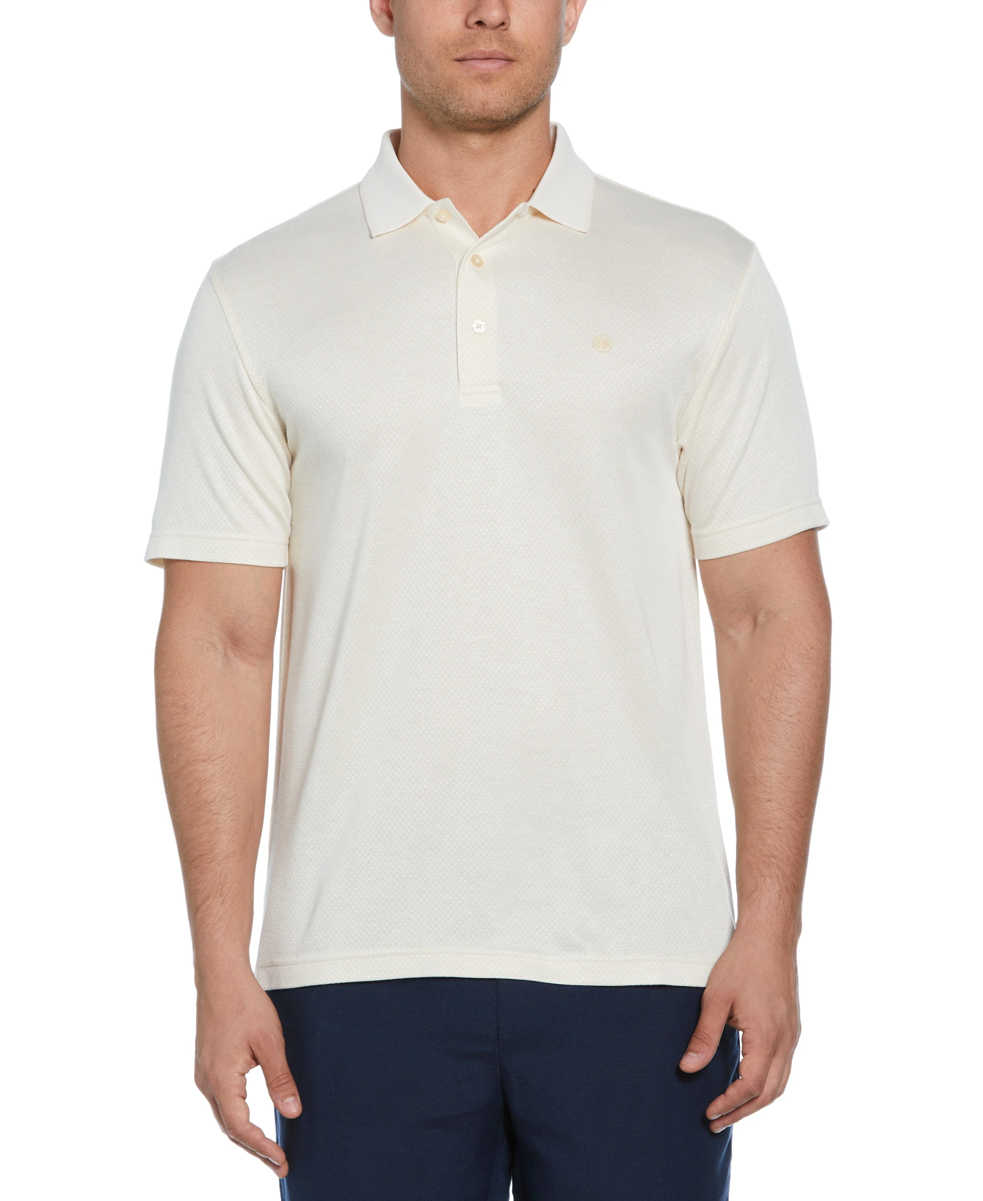 Diamond Jacquard Polo Shirt - Image 16