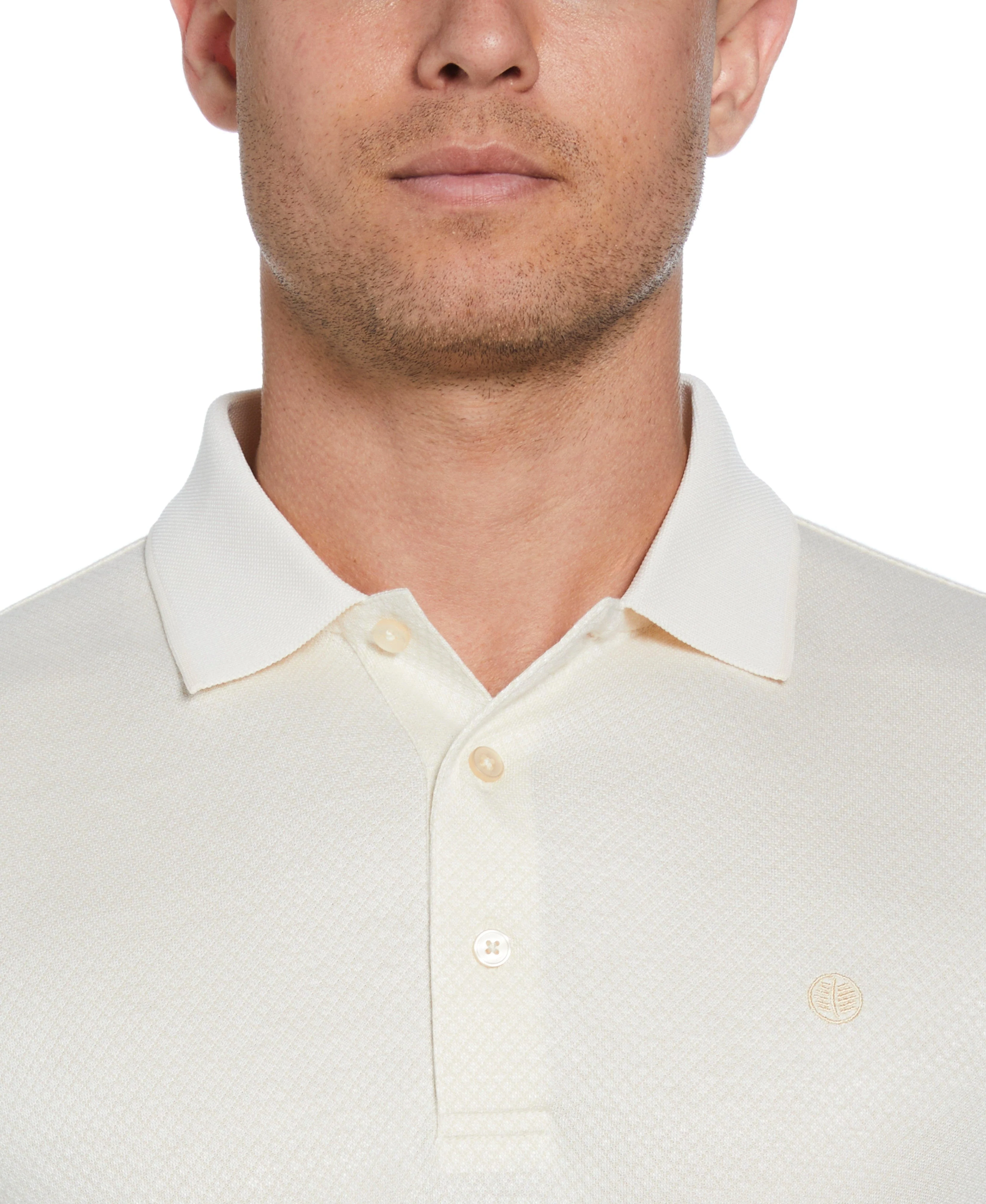 Diamond Jacquard Polo Shirt - Image 19
