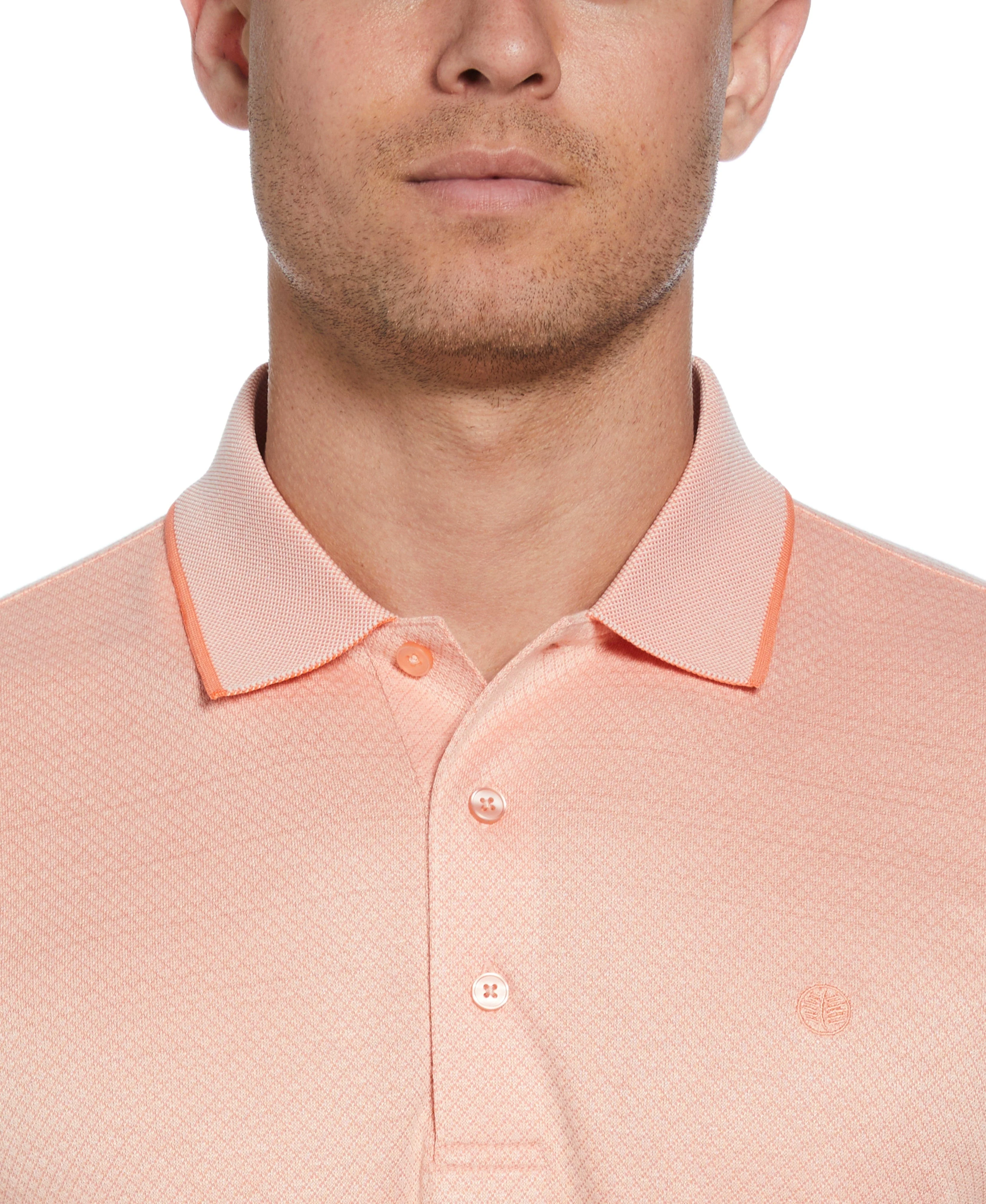 Diamond Jacquard Polo Shirt - Image 4
