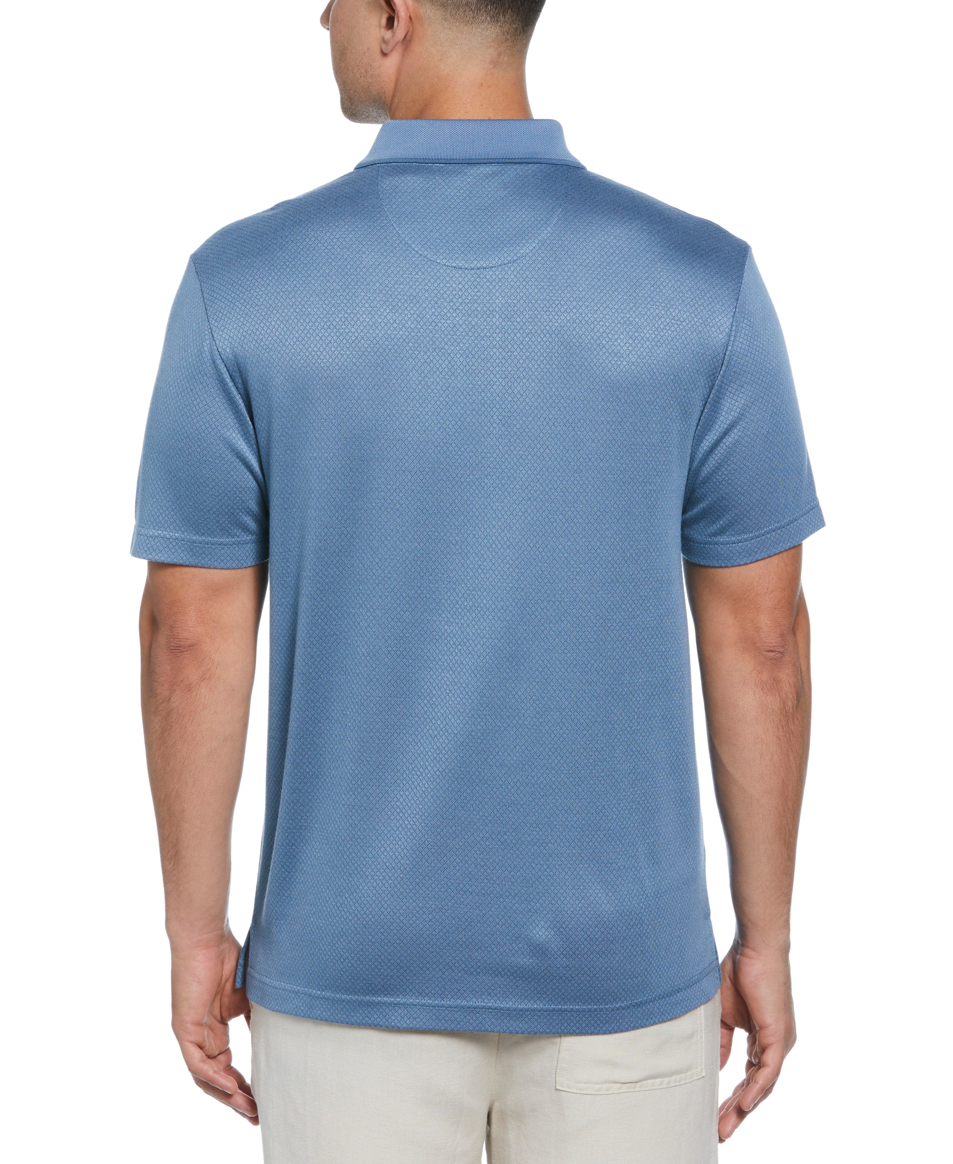 Diamond Jacquard Polo Shirt - Image 7