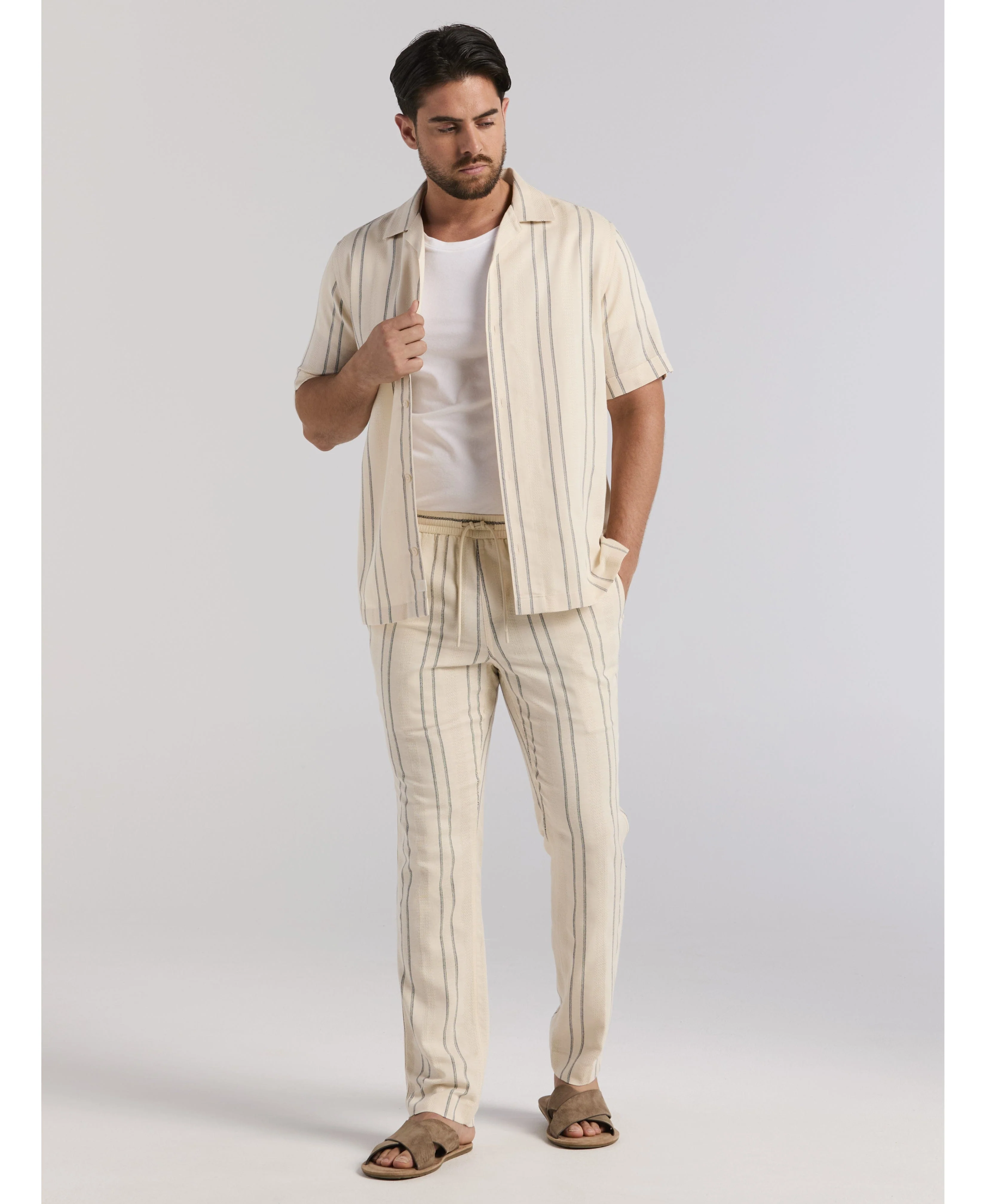 Dobby Stripe Pant - Image 6