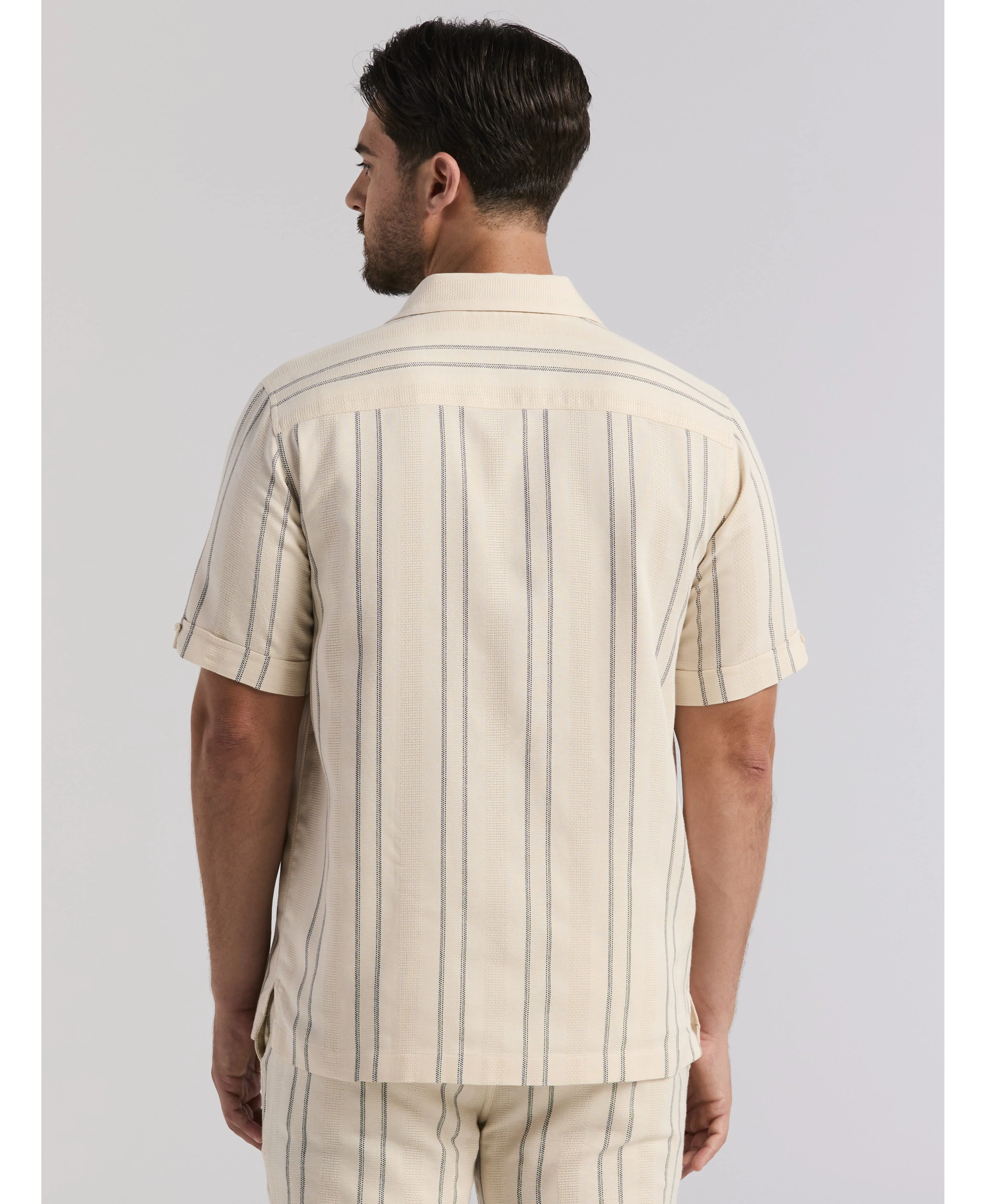 Dobby Stripe Shirt - Image 3