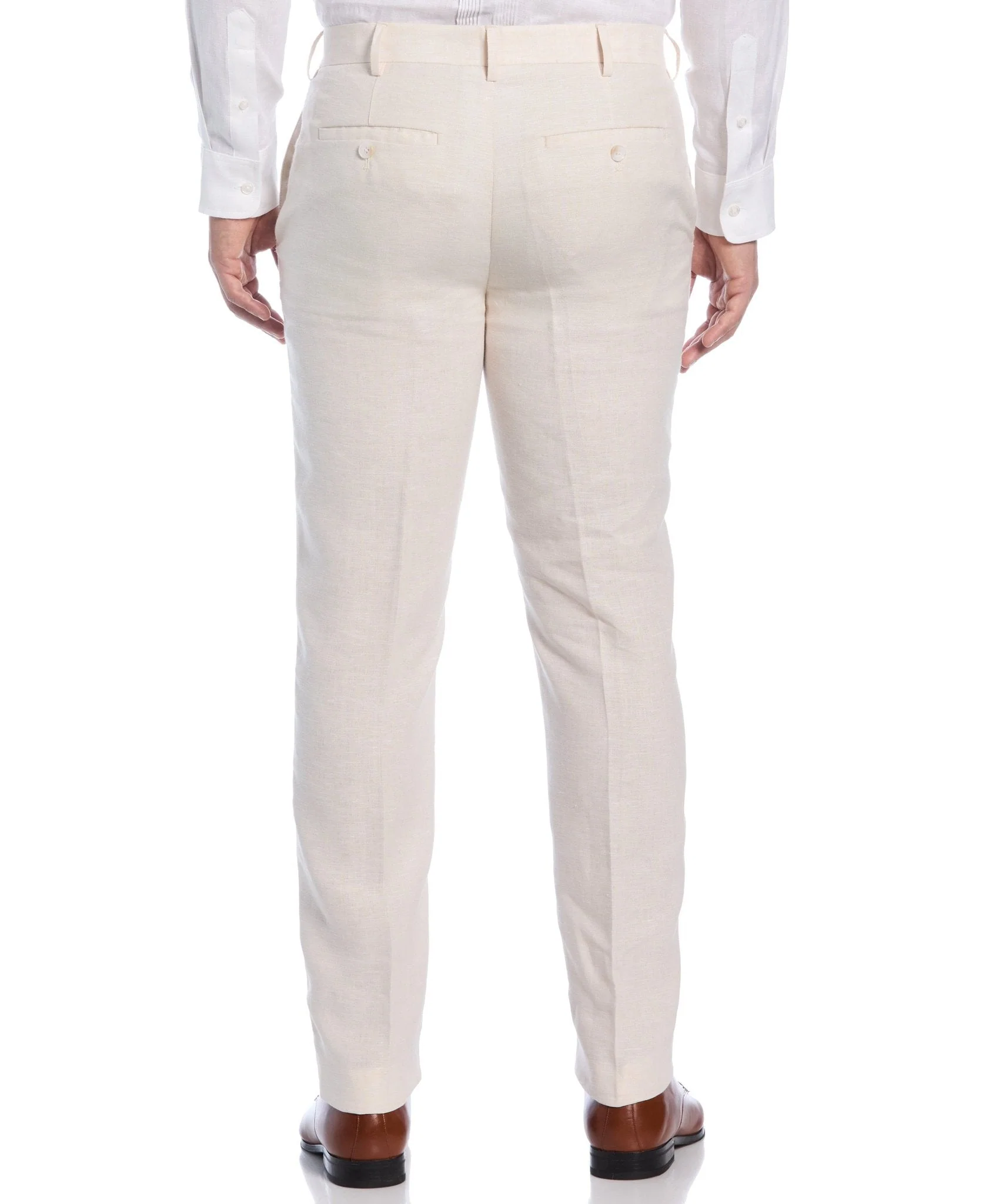 Double Breasted Delave Linen Whitecap Grey Suit - Image 9