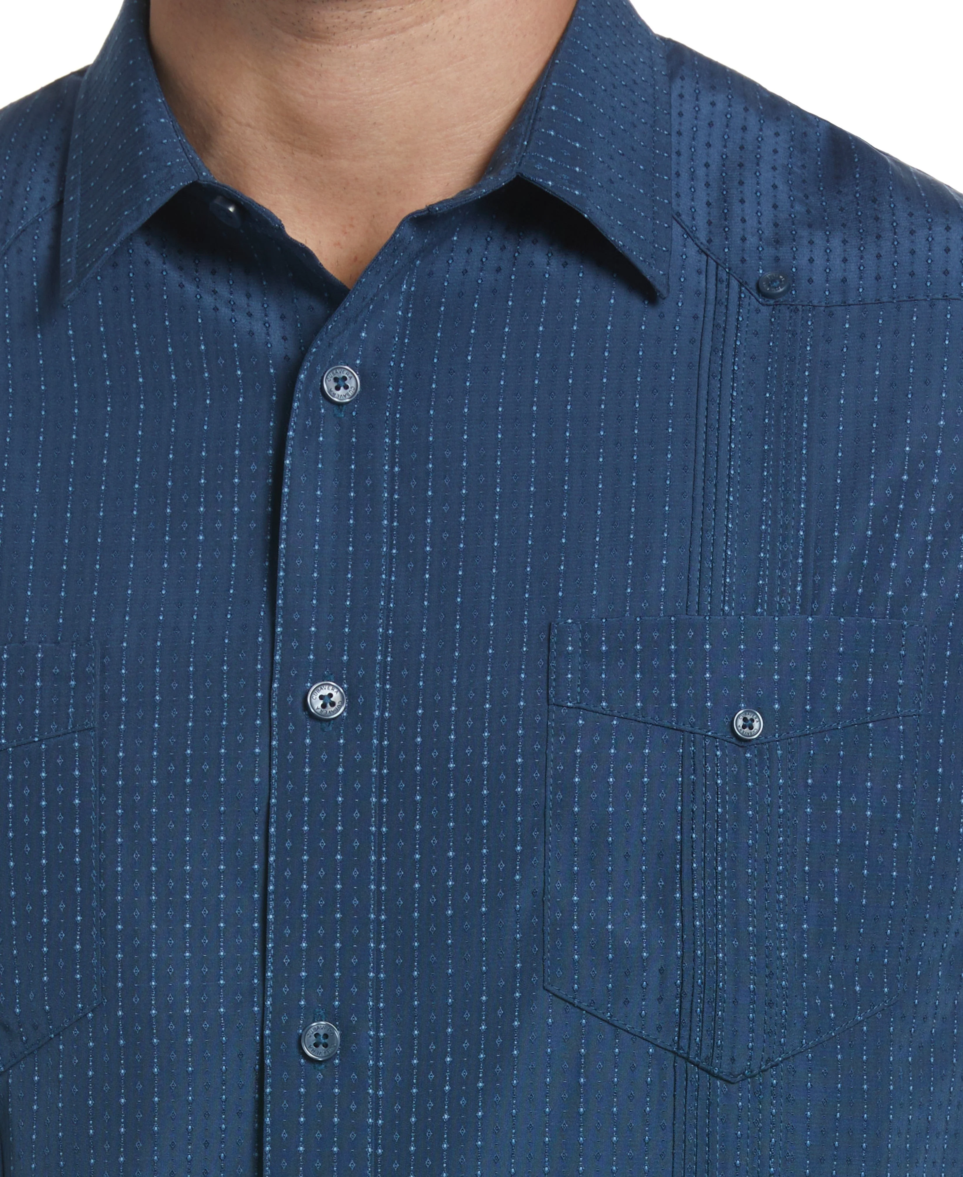 EcoSelect™ Panel Guayabera Shirt - Image 4