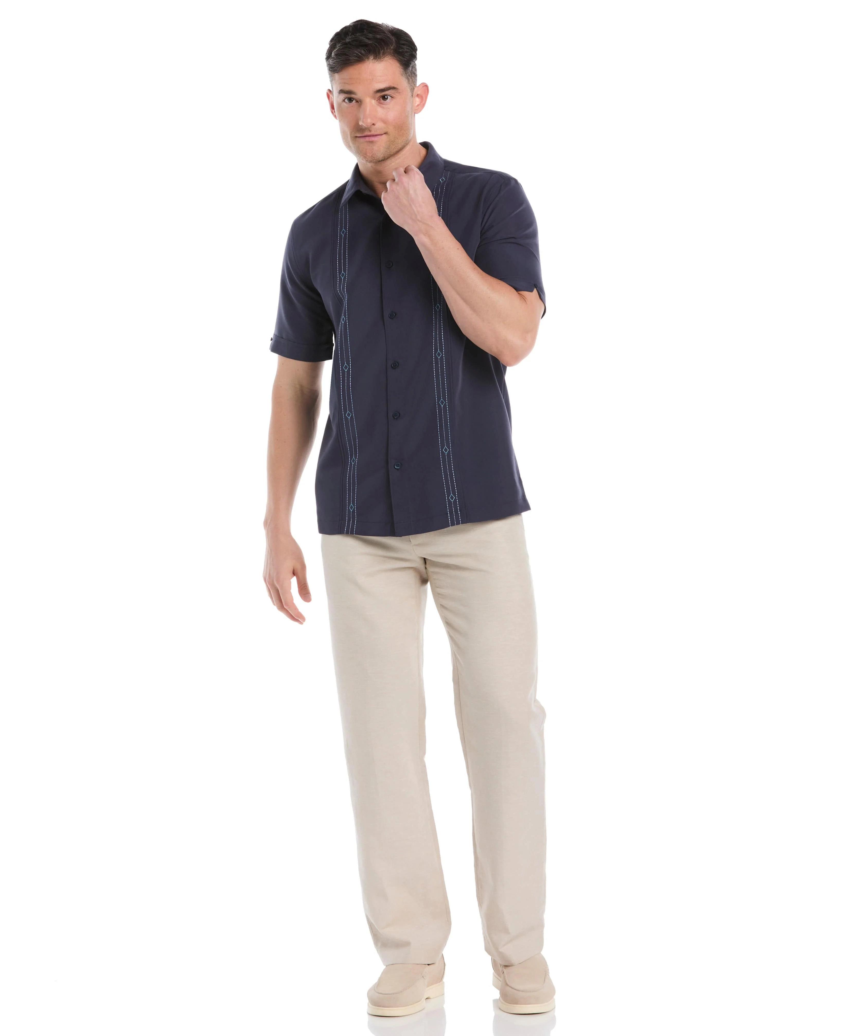 Embroidered Panel Shirt - Image 10