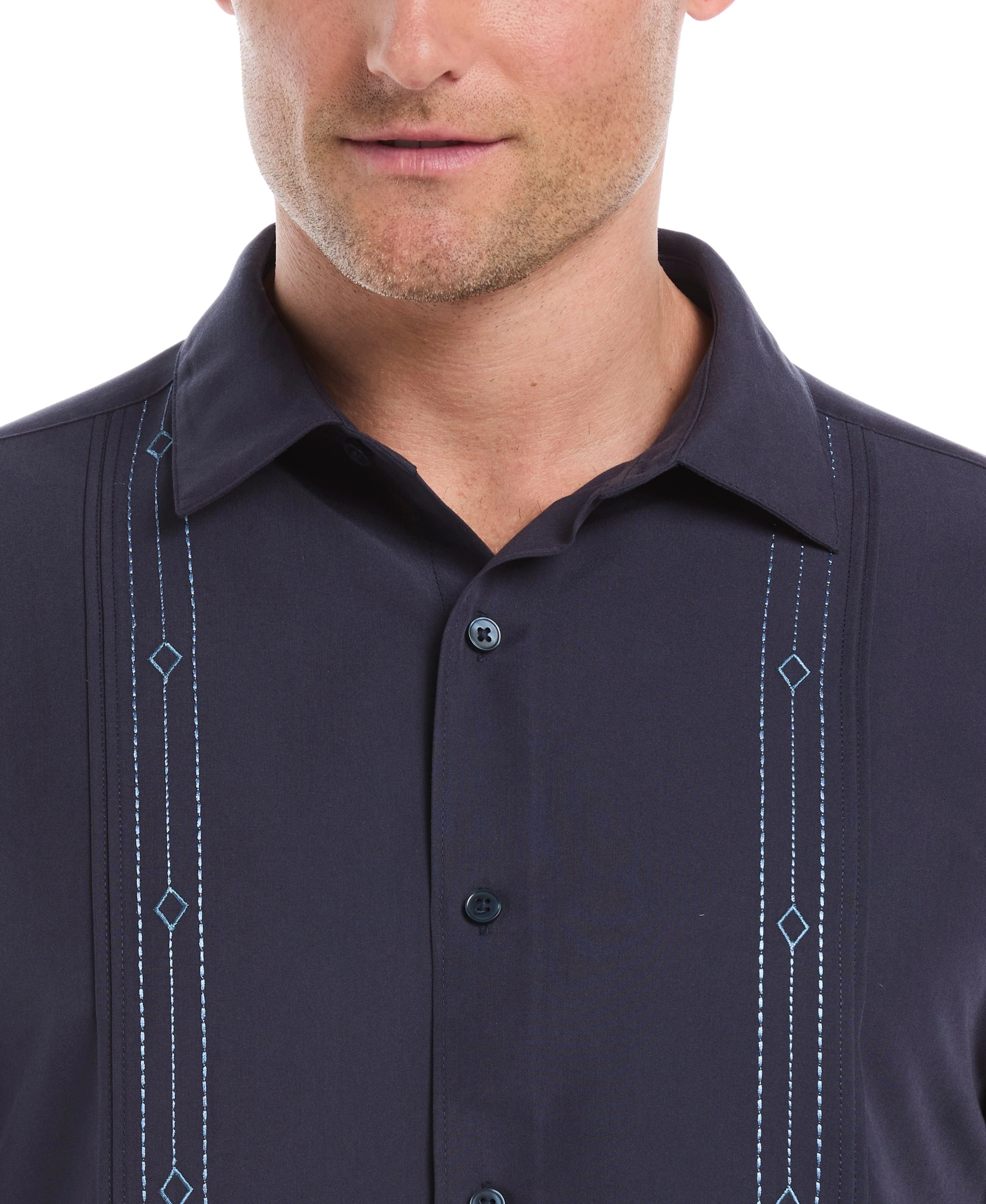 Embroidered Panel Shirt - Image 11