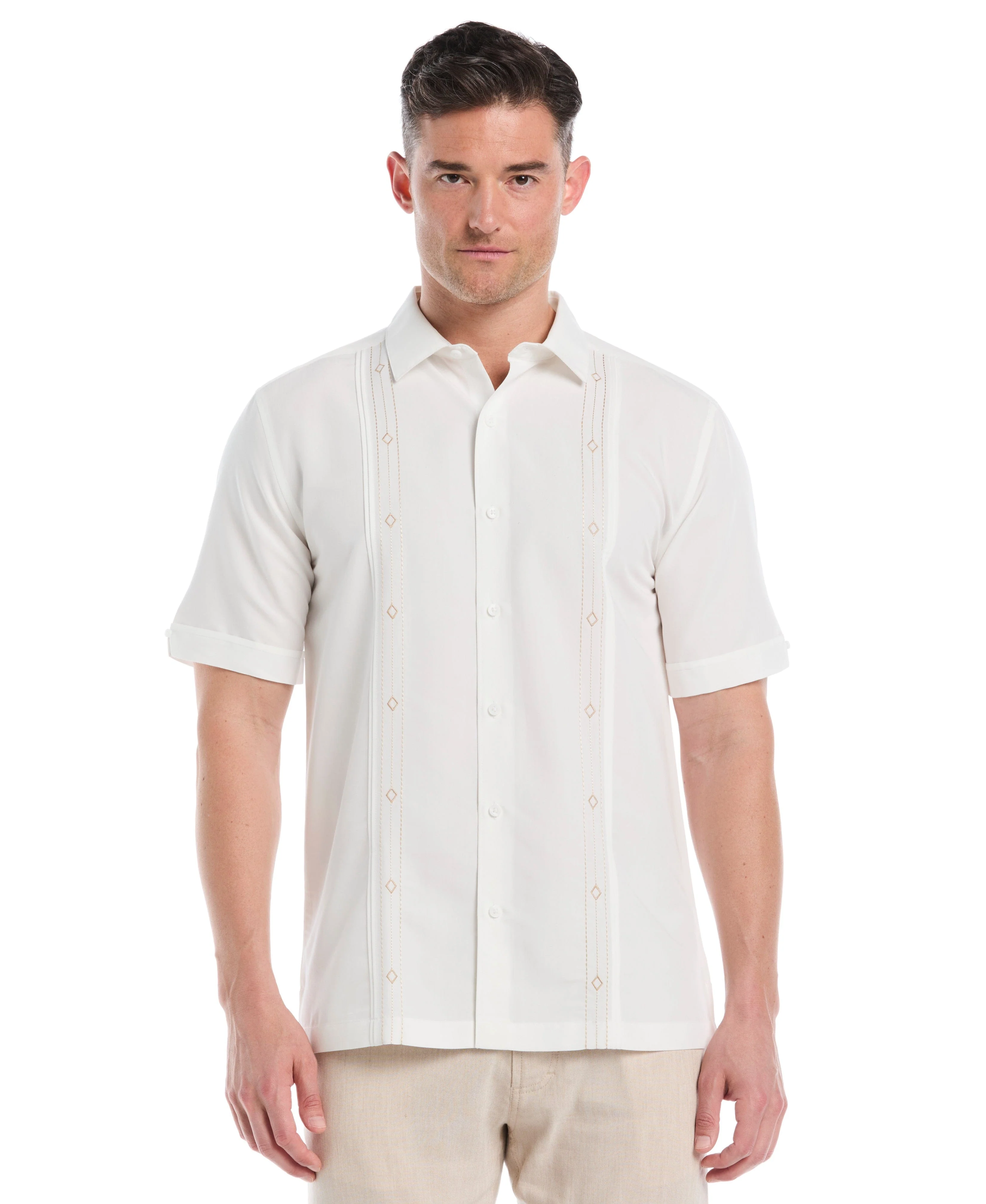 Embroidered Panel Shirt - Image 19