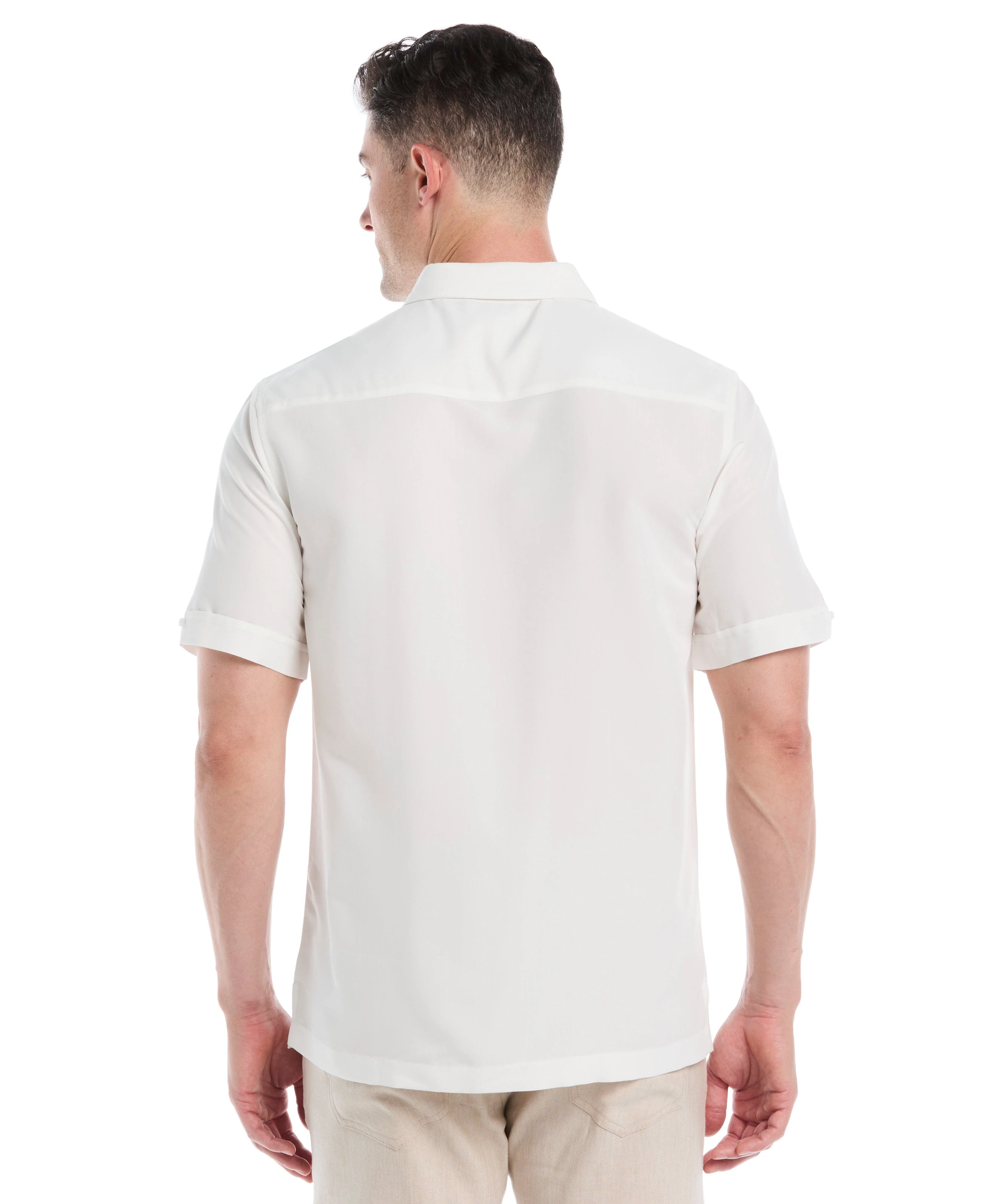 Embroidered Panel Shirt - Image 20