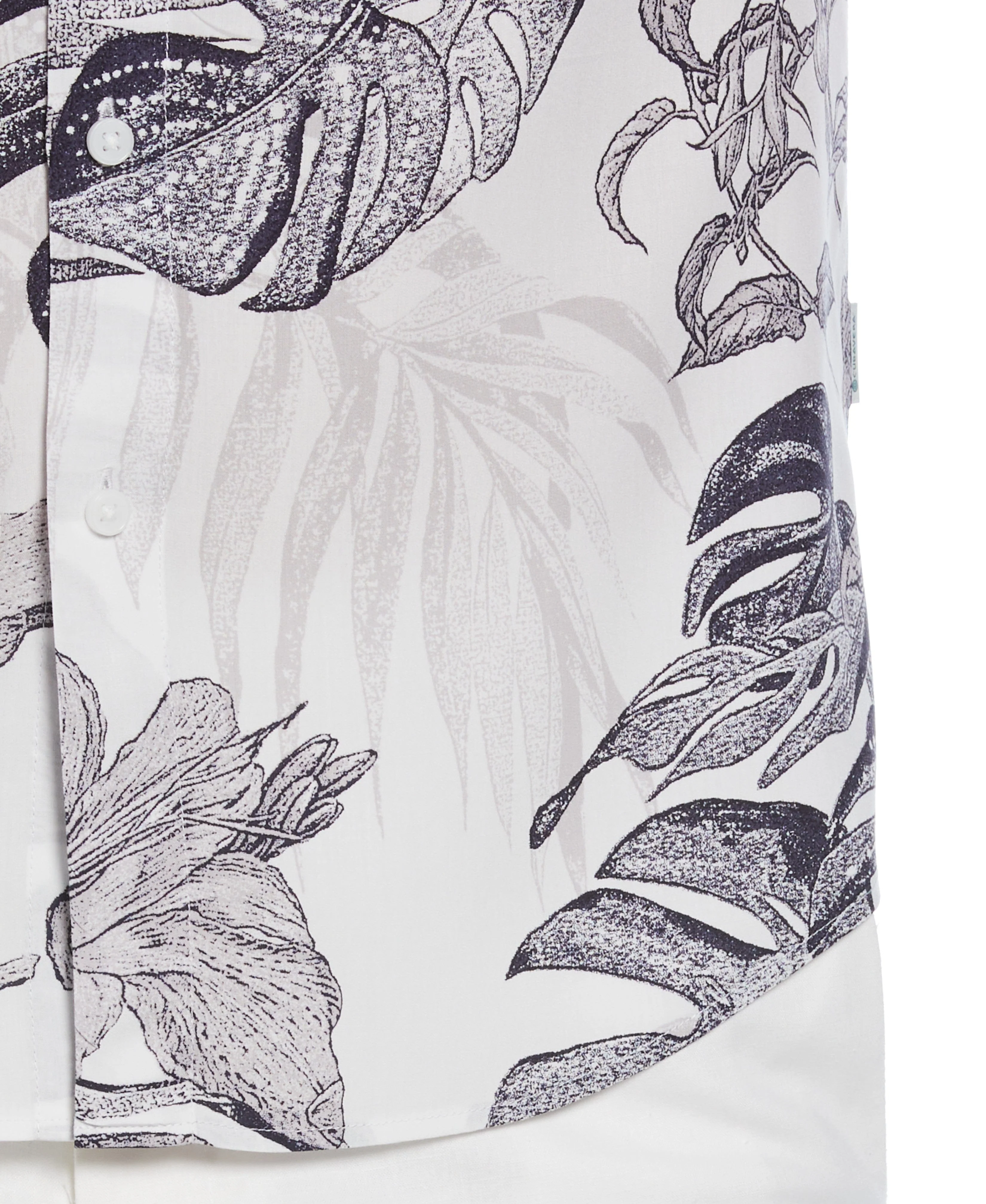 Exploded Botanical Print Shirt - Image 4