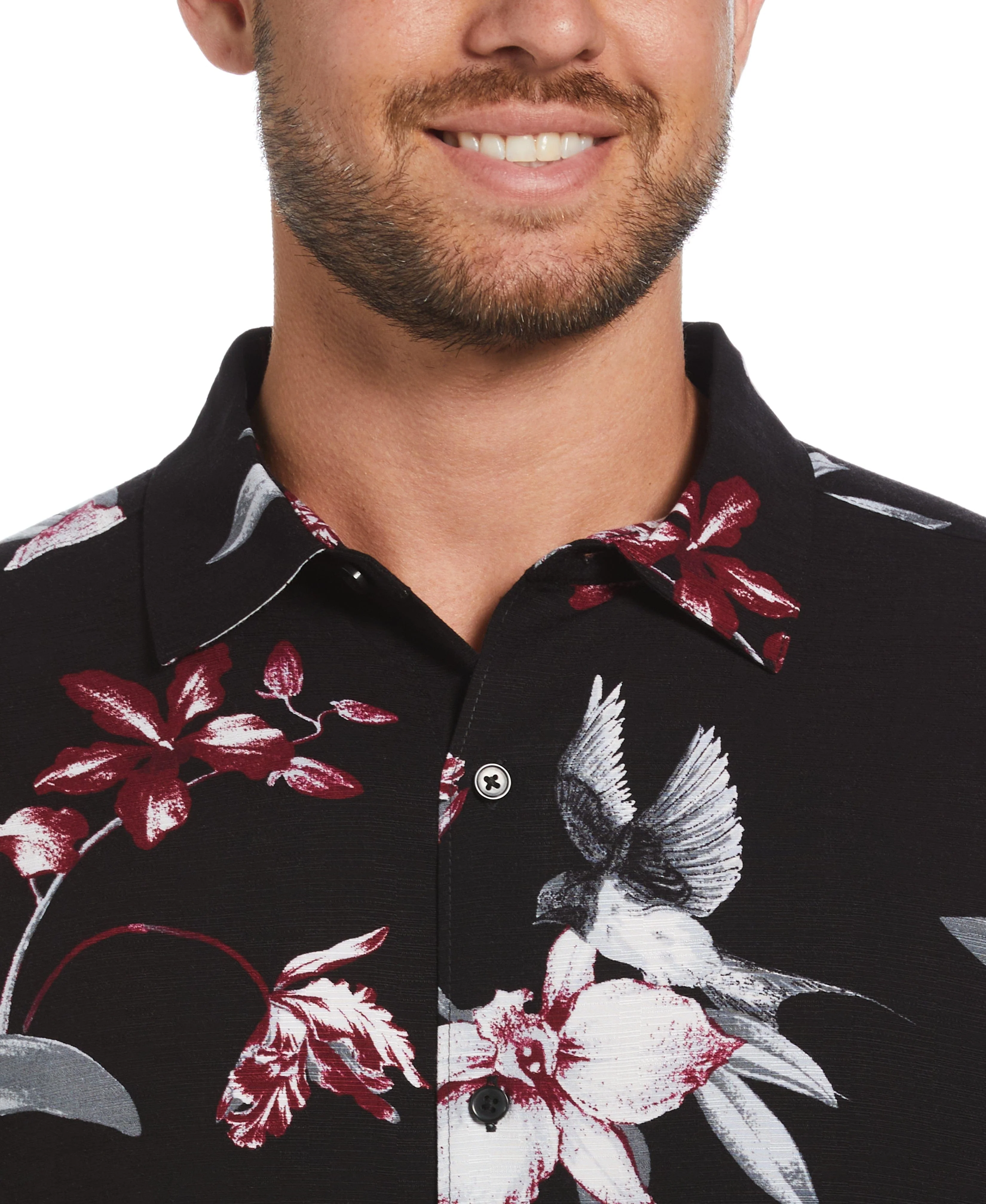 Floral Conversational Print Shirt - Image 3