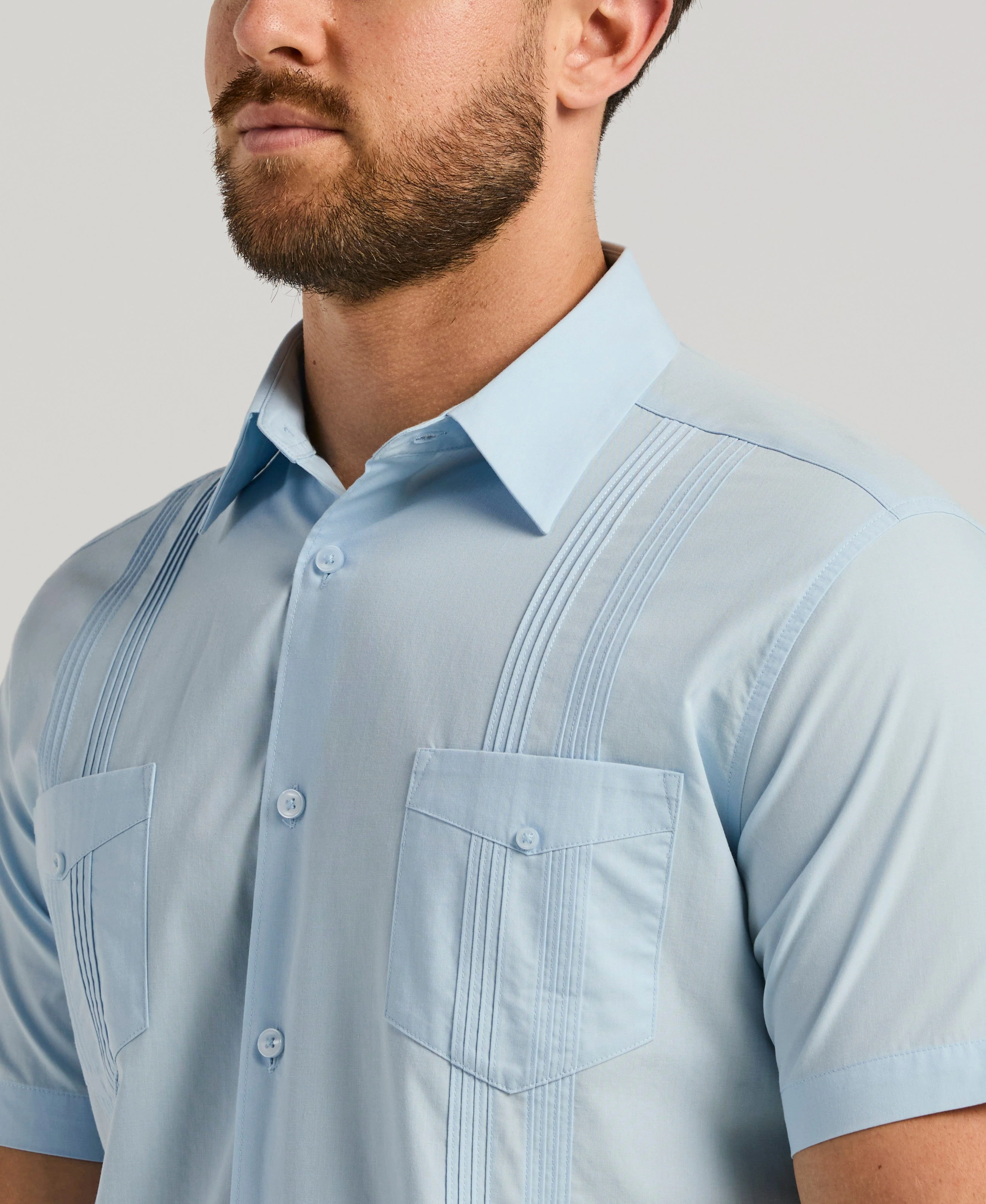 Four Pocket Guayabera Shirt - Image 4