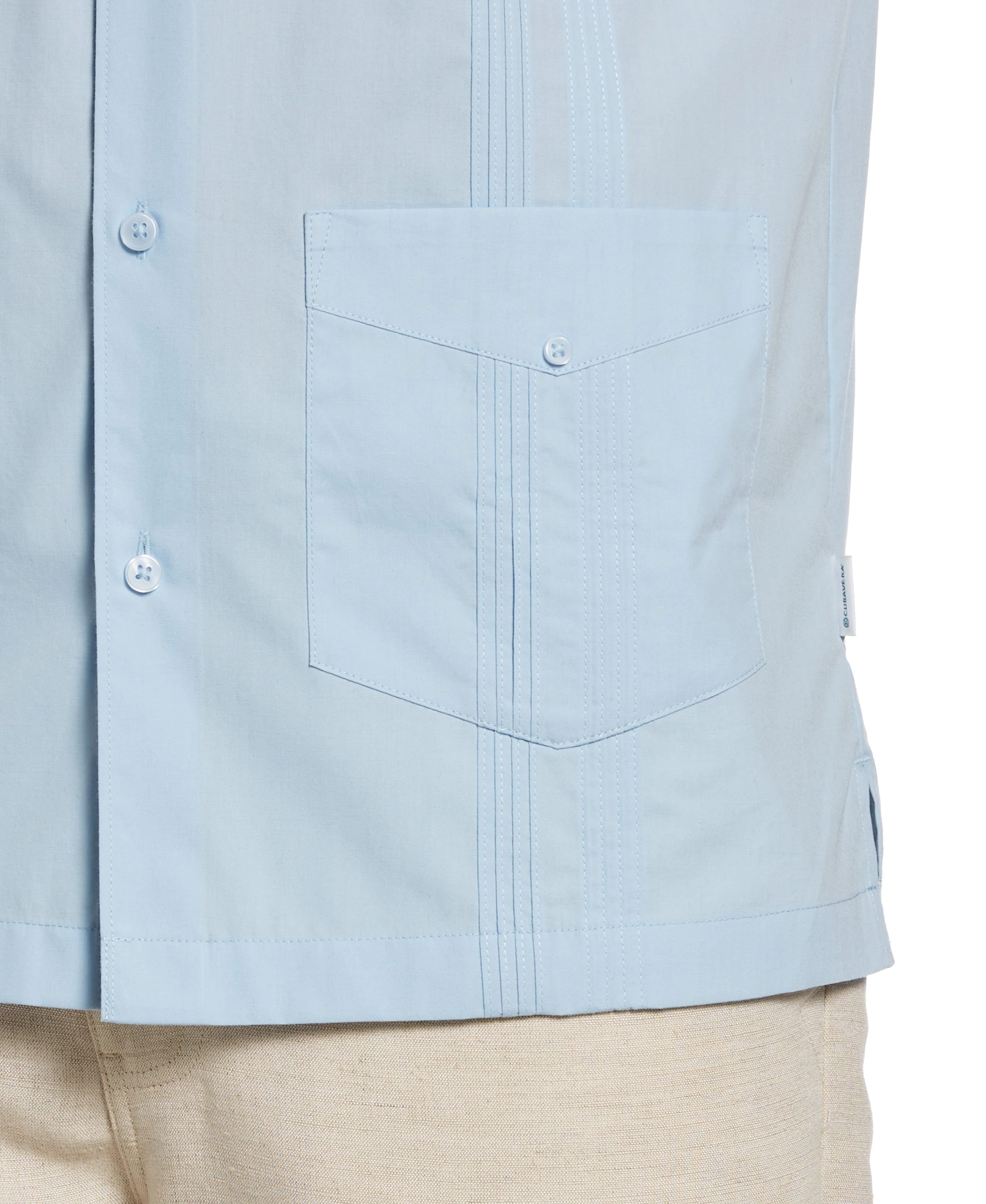 Big & Tall Four Pocket Guayabera Shirt - Image 18