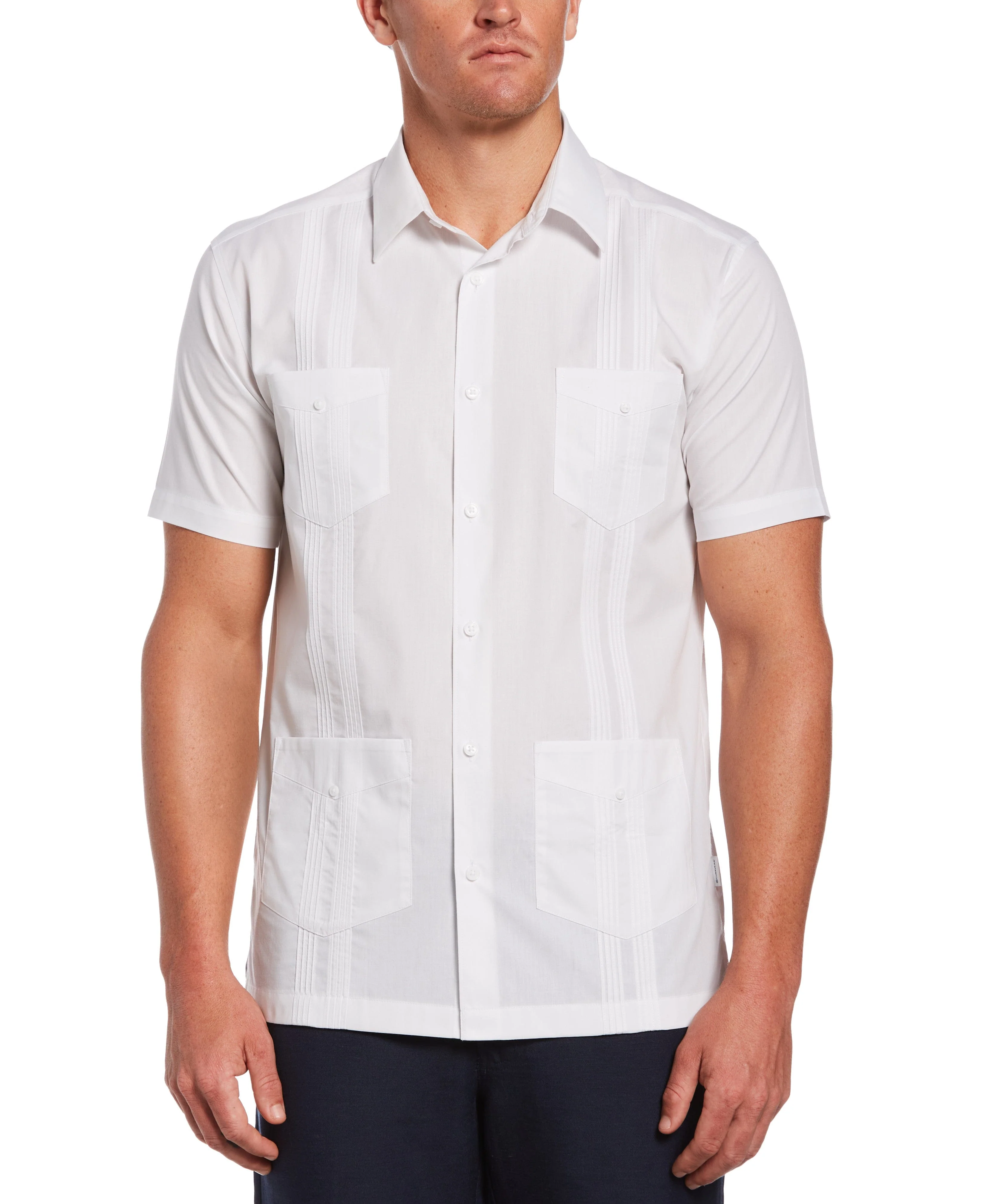 Big & Tall Four Pocket Guayabera Shirt - Image 19