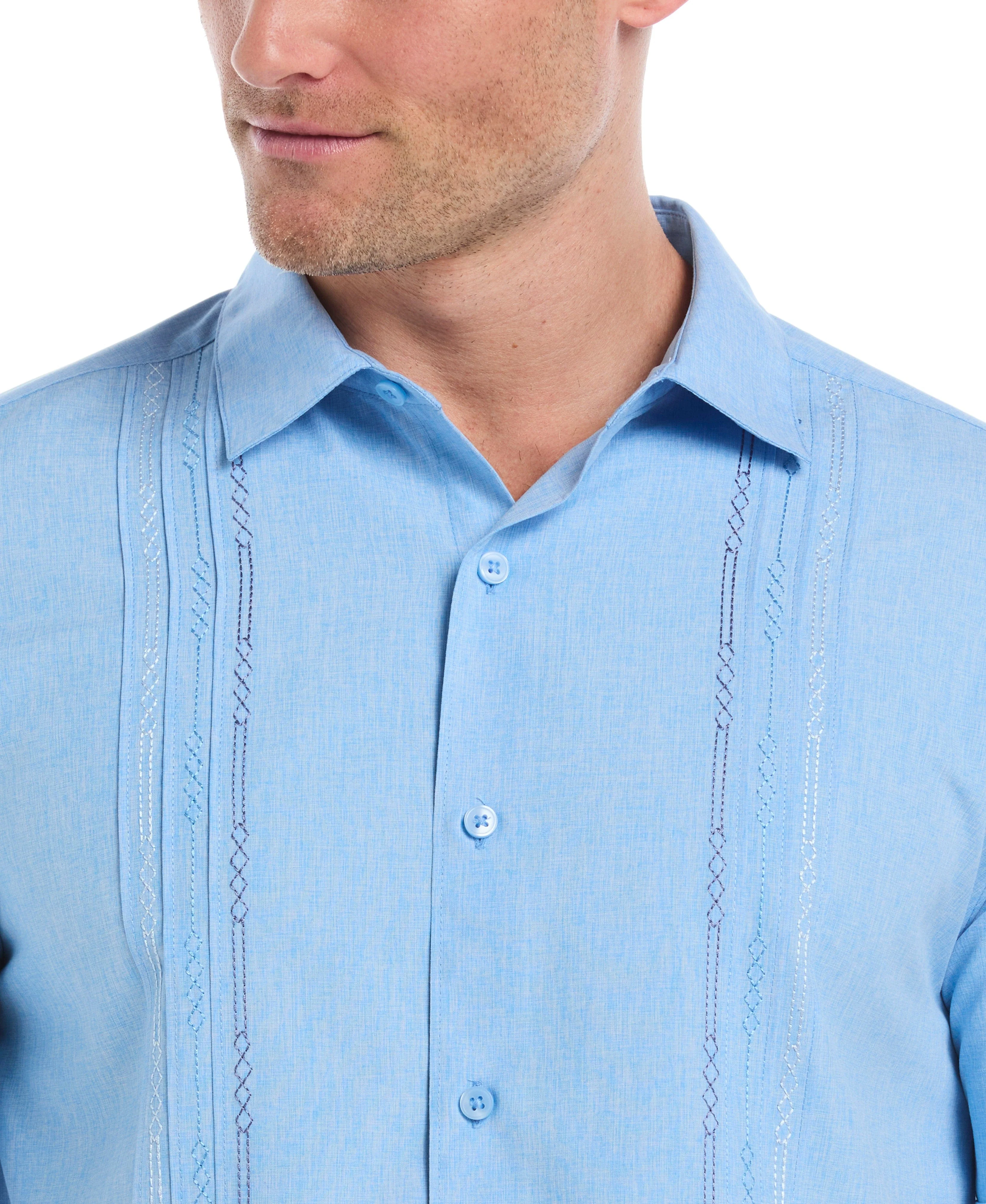 Geo Embroidered Panel Shirt - Image 11