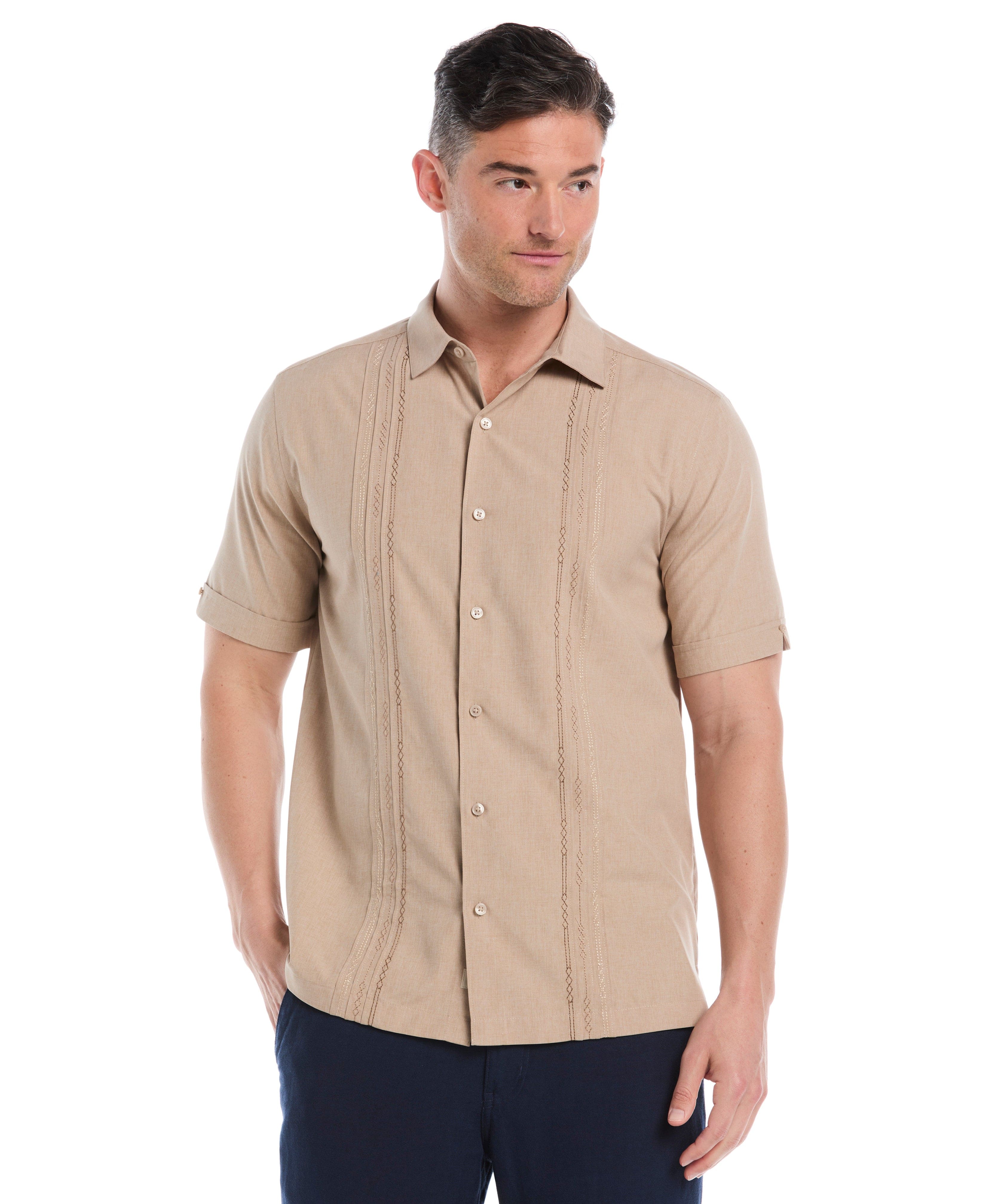 Geo Embroidered Panel Shirt - Image 13