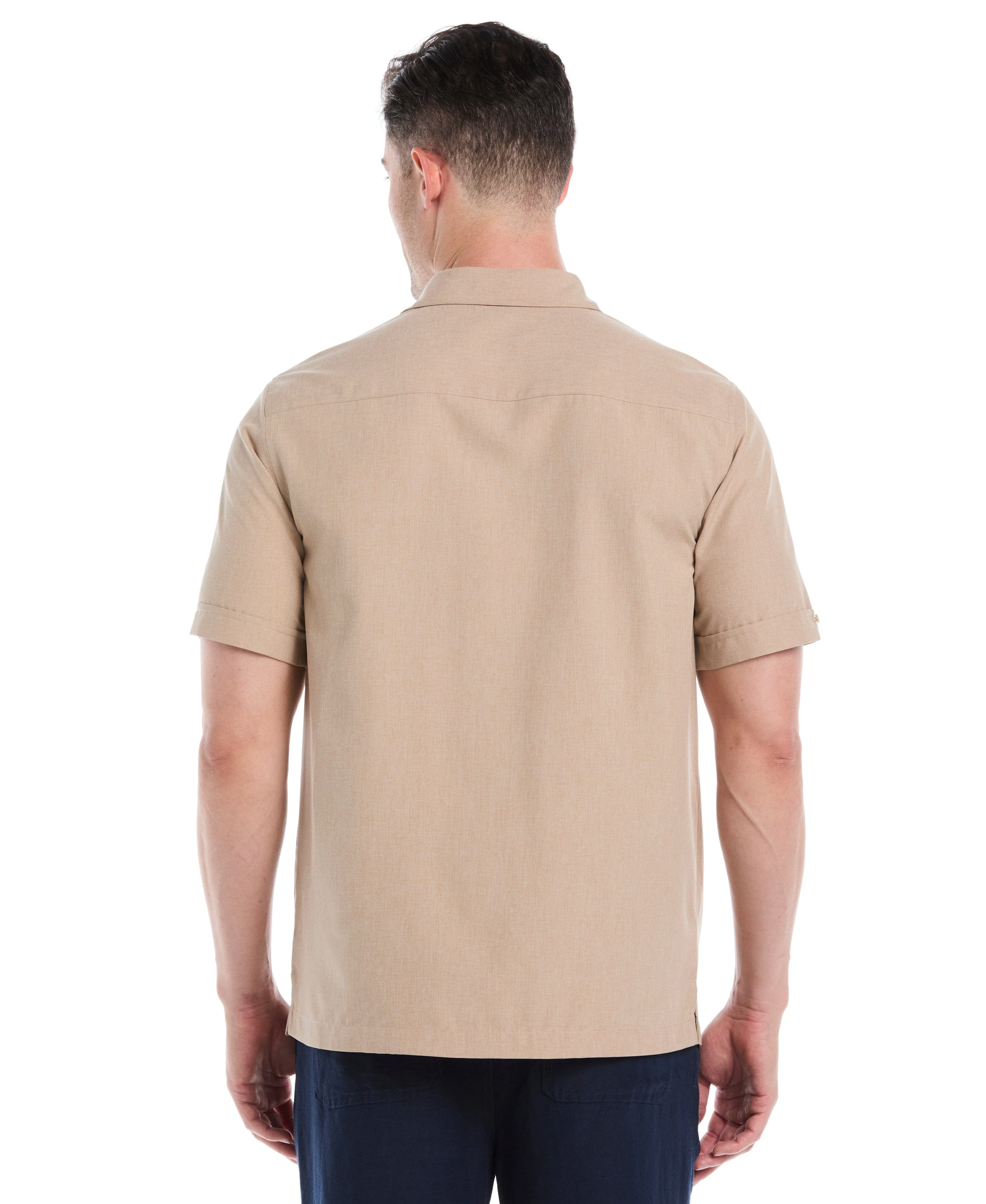 Geo Embroidered Panel Shirt - Image 14