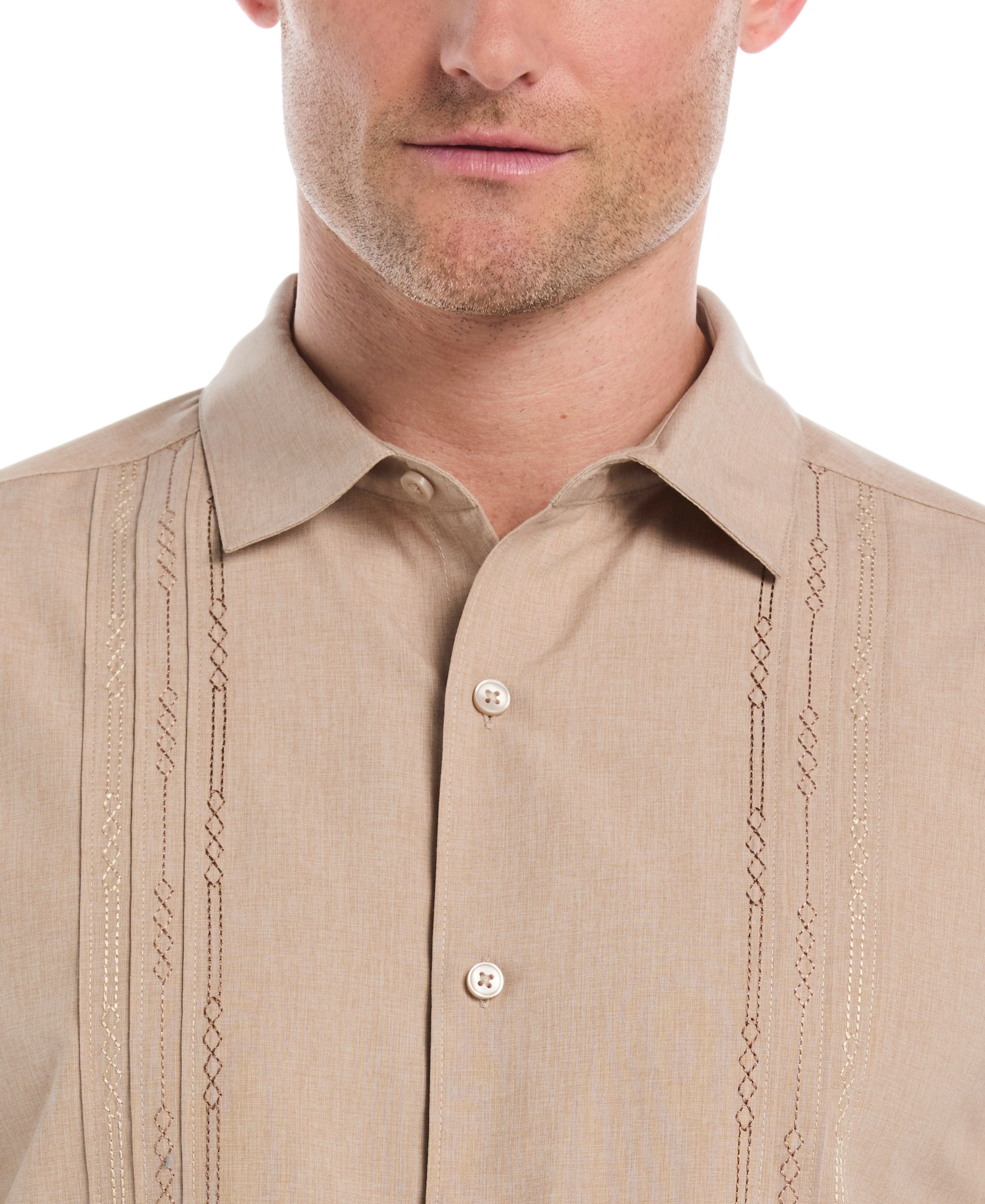 Geo Embroidered Panel Shirt - Image 16