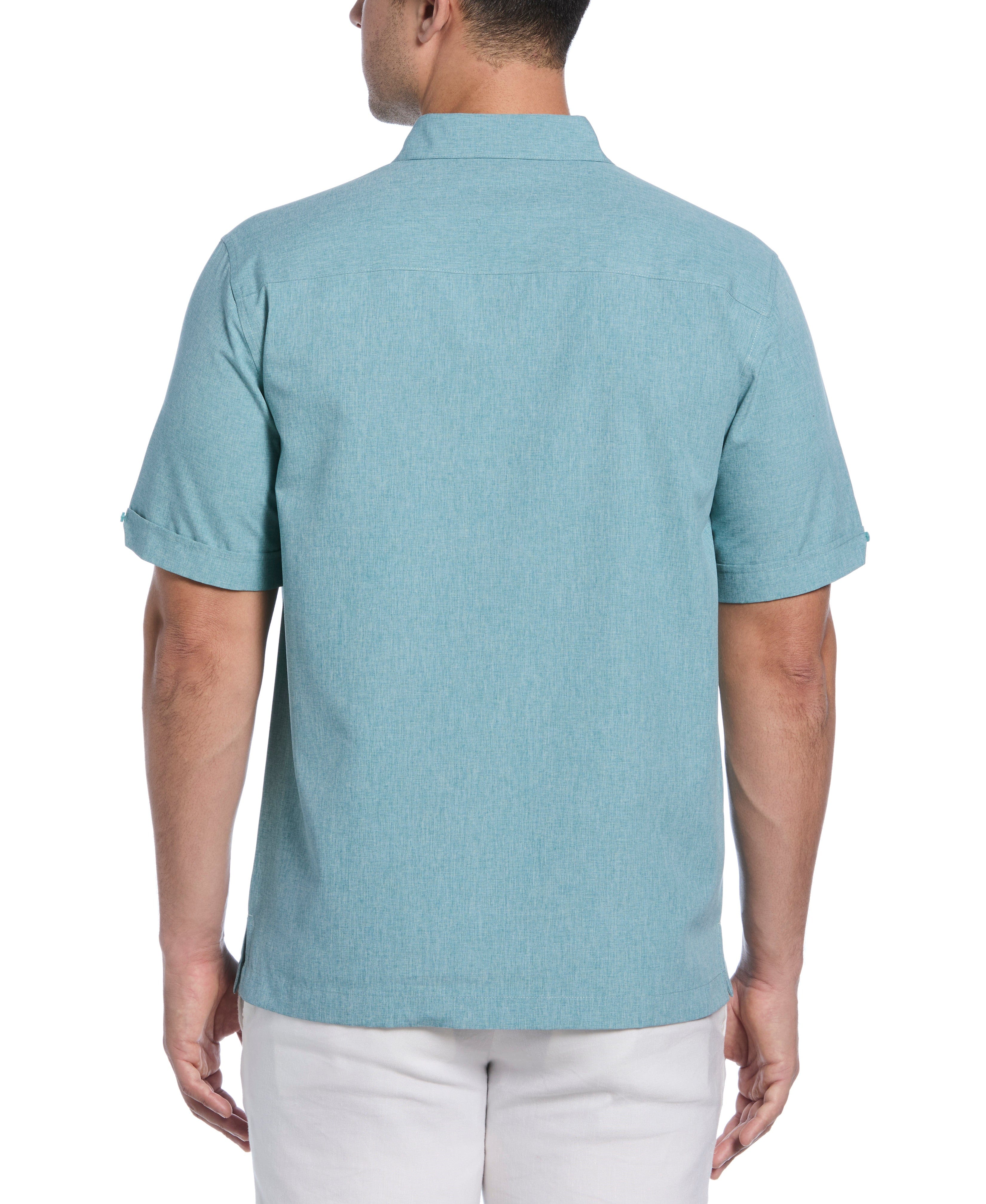 Geo Embroidered Panel Shirt - Image 19