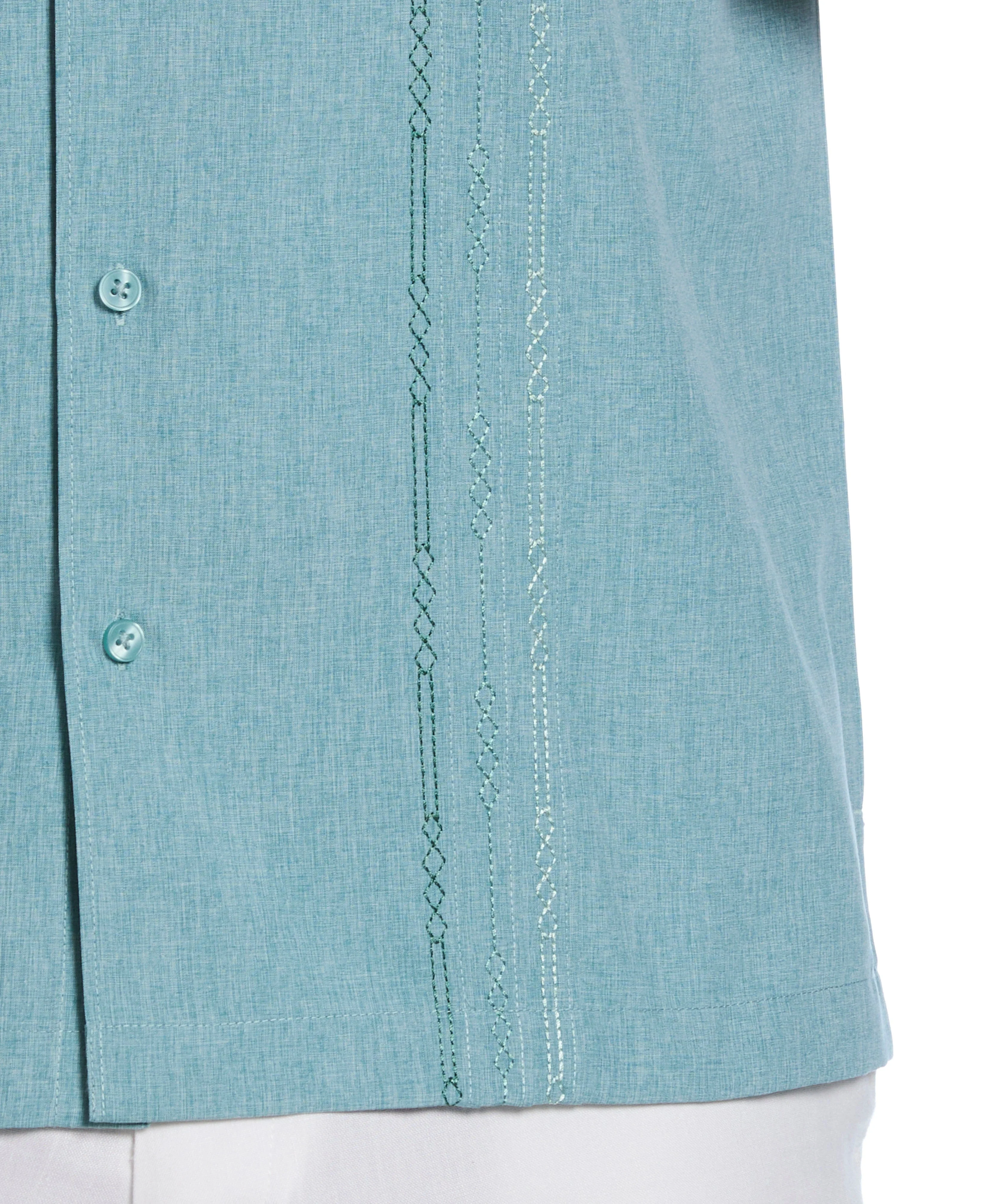 Geo Embroidered Panel Shirt - Image 20