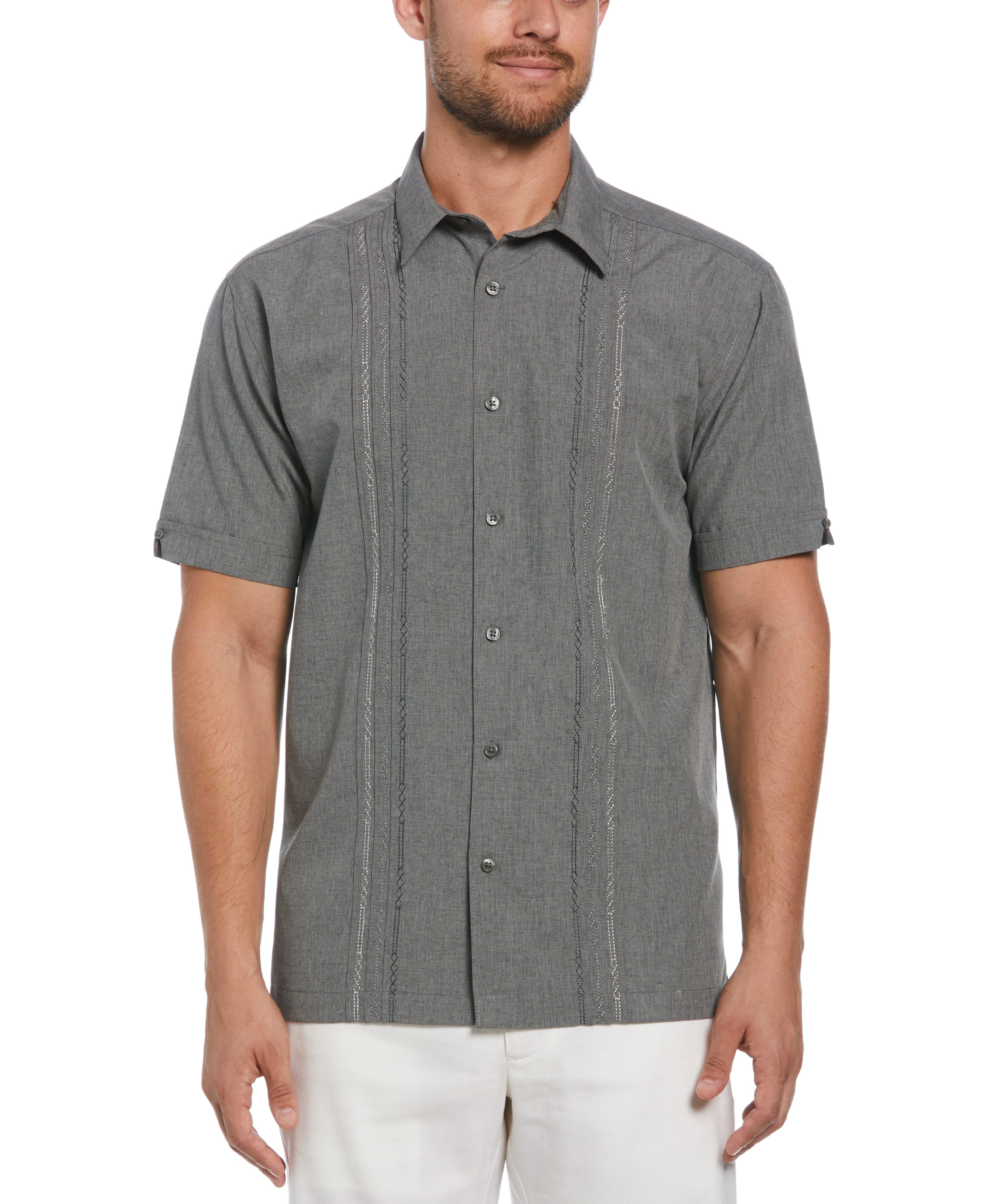 Geo Embroidered Panel Shirt - Image 24