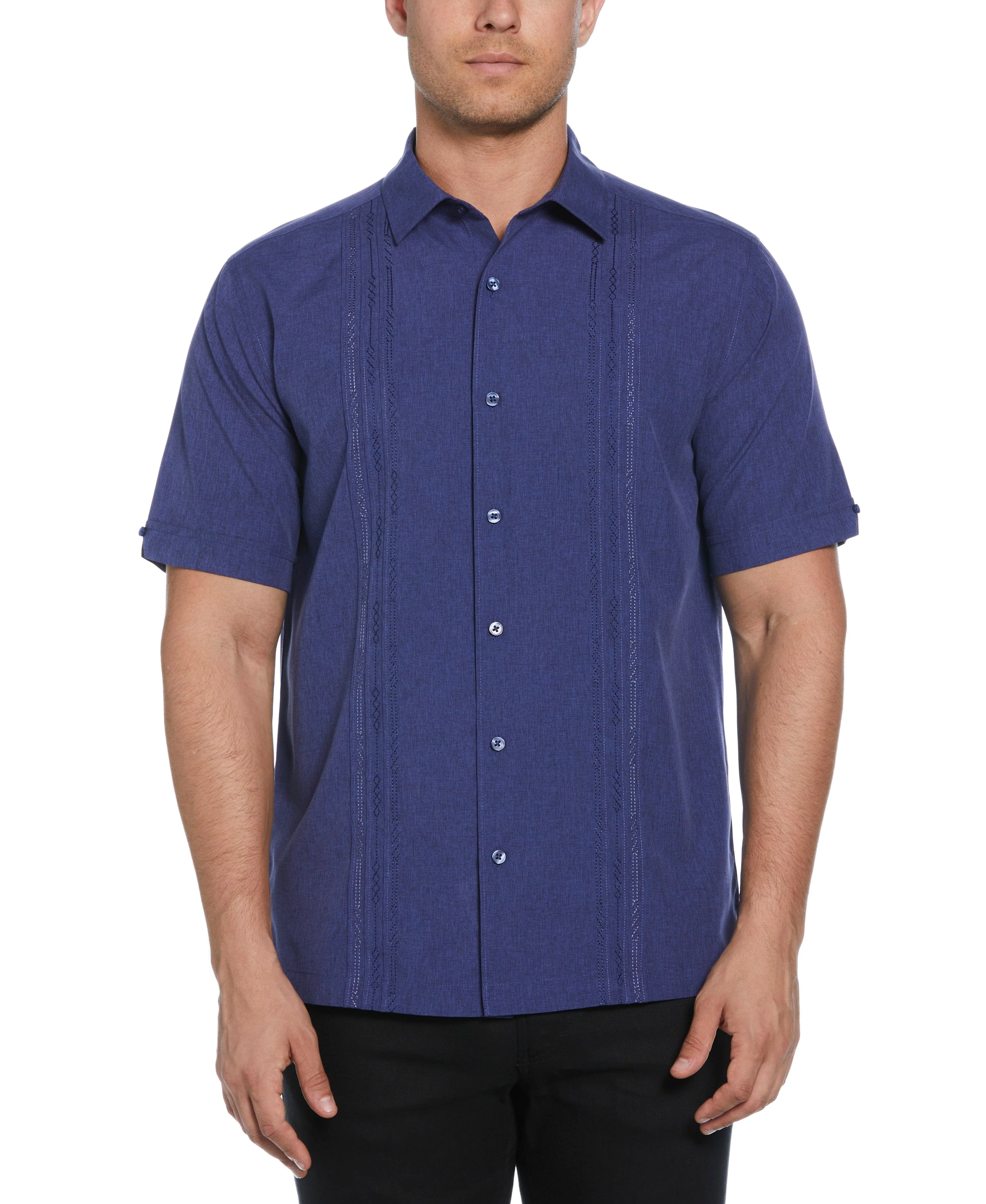 Geo Embroidered Panel Shirt - Image 29