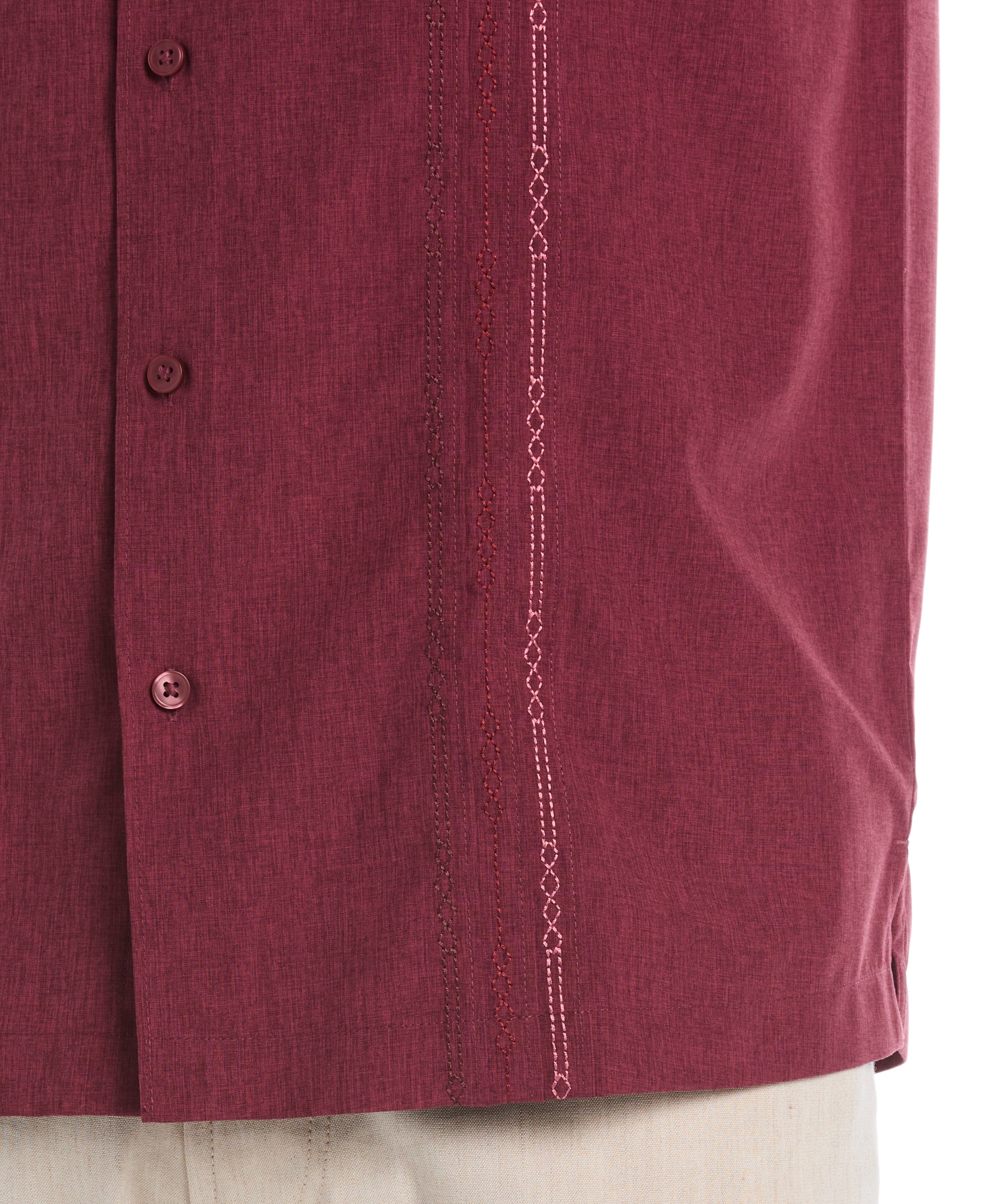 Geo Embroidered Panel Shirt - Image 3
